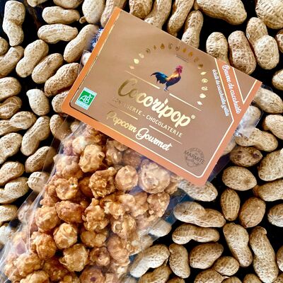 Popcorn al burro di arachidi