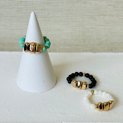 Anello da spiaggia | Pepite d'oro