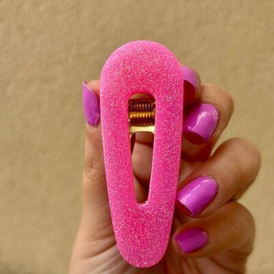 Barrette triangle - BUBBLEGUM