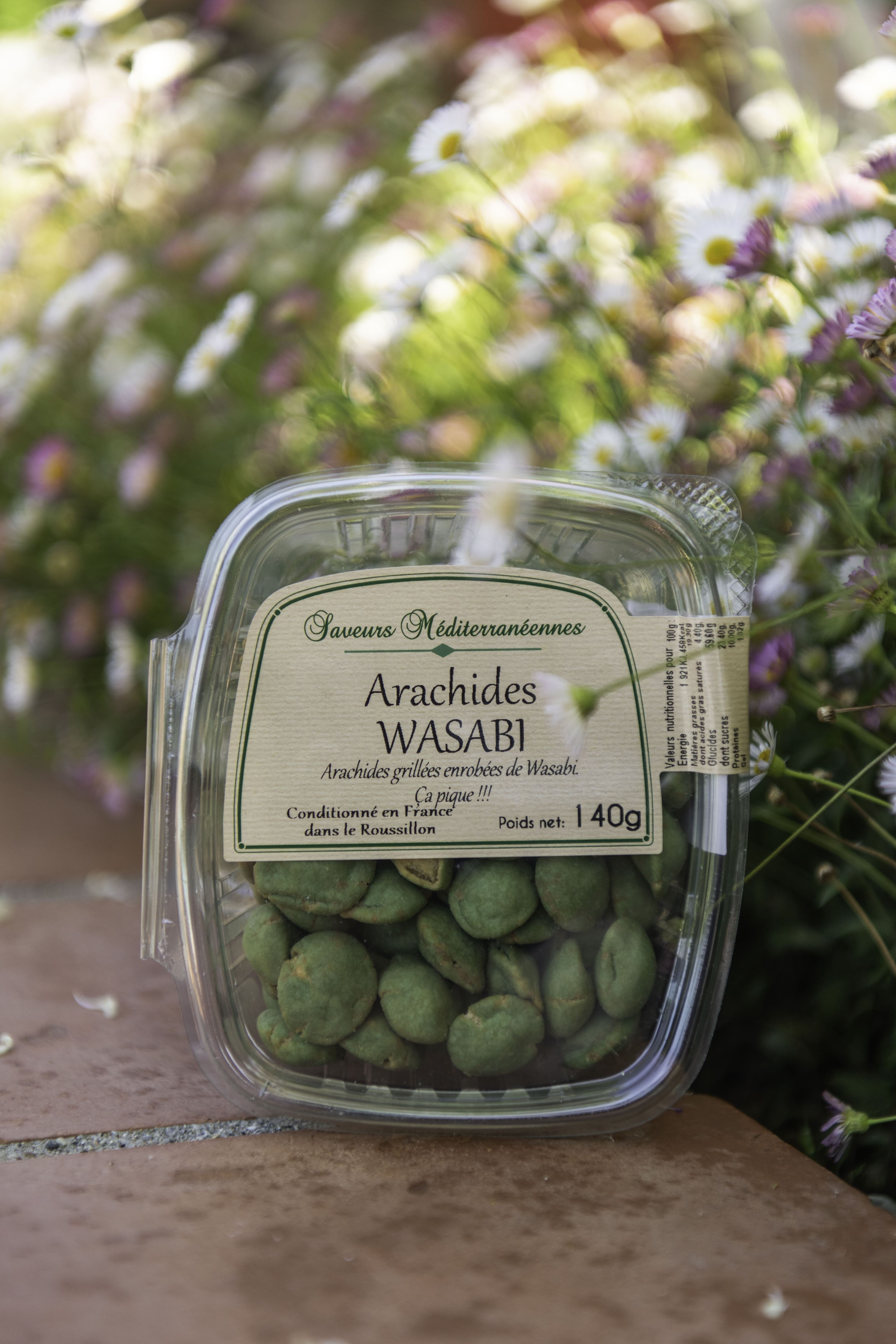 WASABI PEANUTS - 140g tray