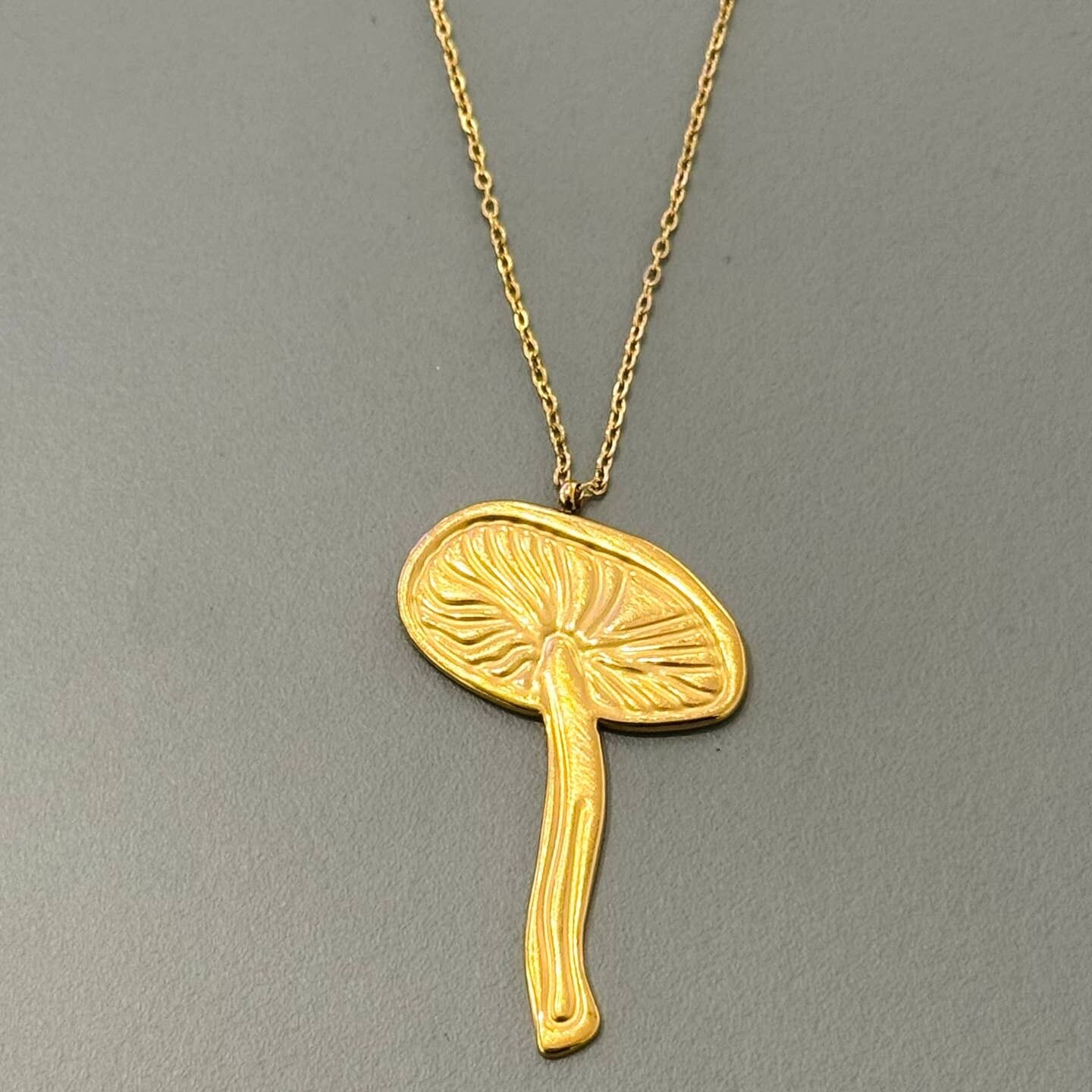Mushroom Necklace