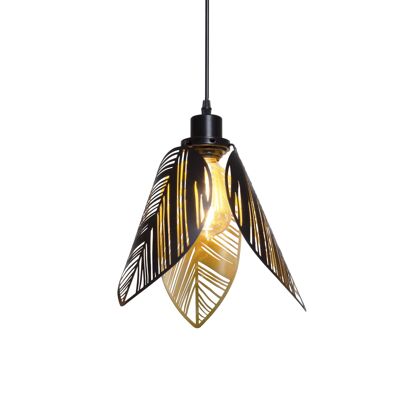 Lampada a sospensione in metallo in stile esotico - autoassemblaggio - Elfine PM