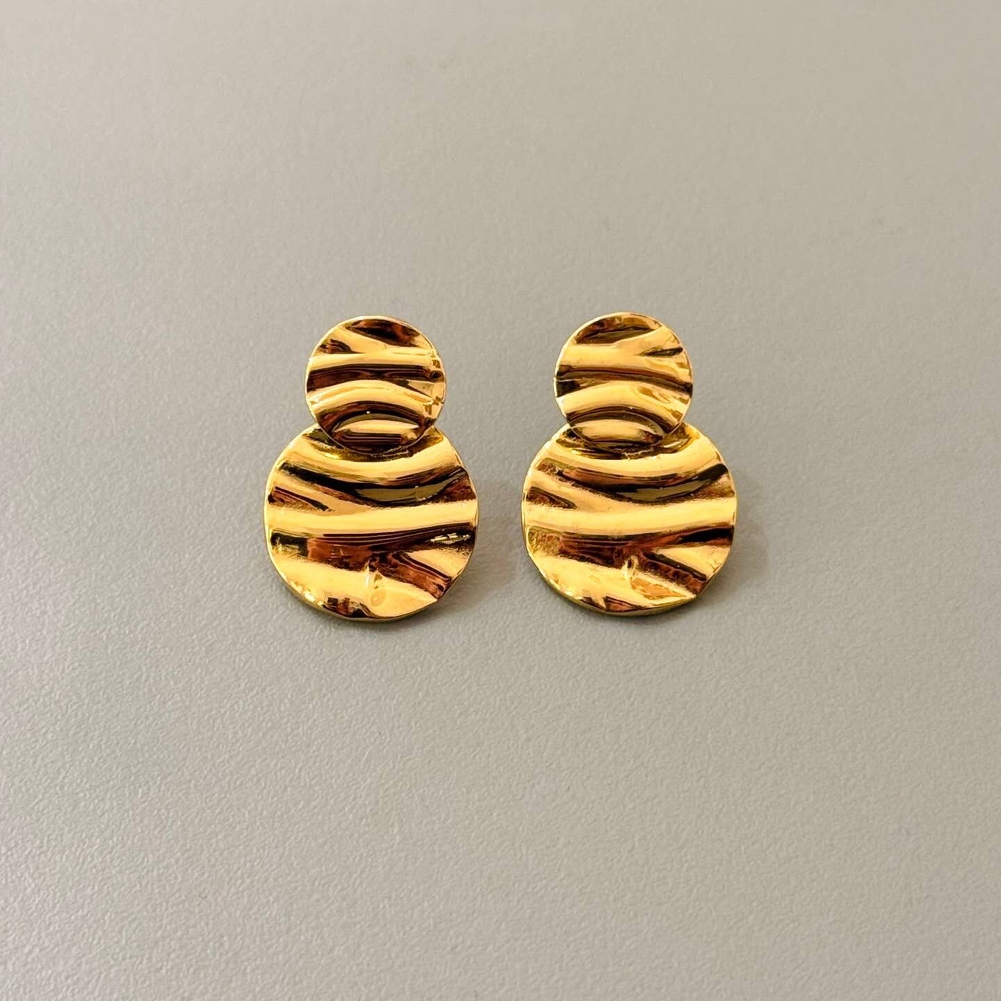 Dorothy Stainless Steel Stud Earrings