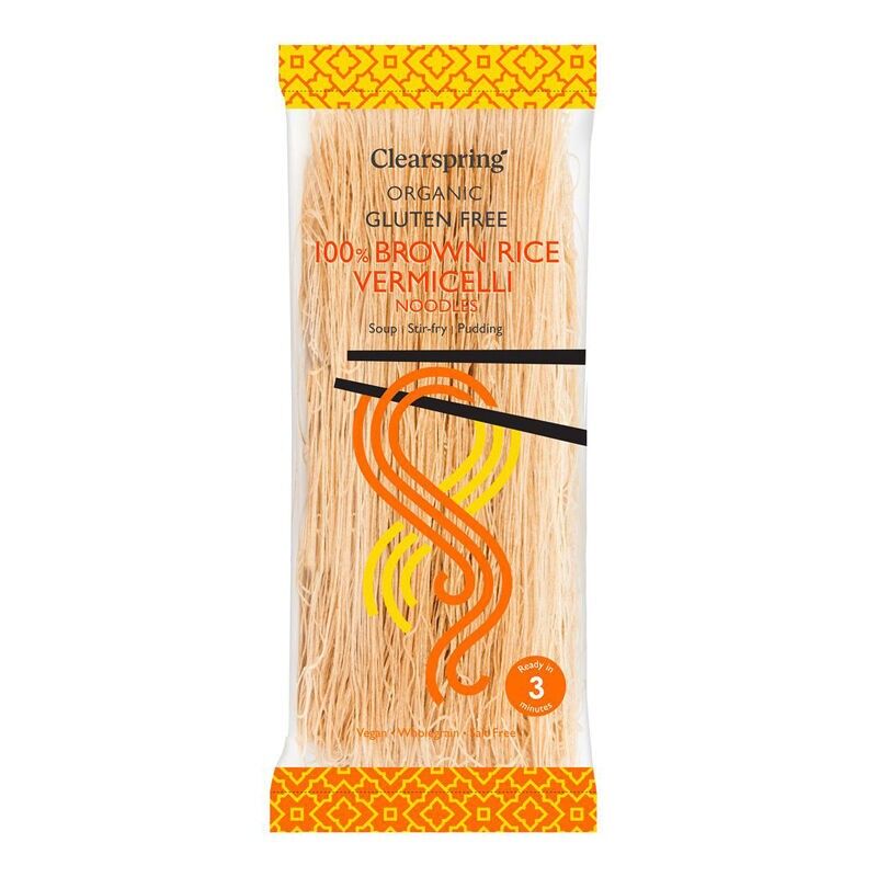 Organic gluten-free wholegrain rice vermicelli 180g (TH-BIO-121)