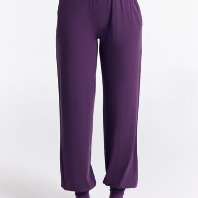 T1320-41 | Pantalon de yoga intime TENCEL™ pour femme - Raisin
