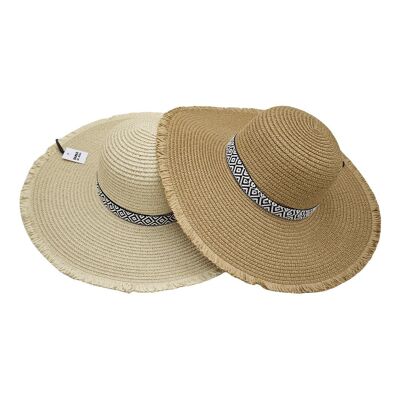 Confezione da 4 mantelli con nastro bianco e nero