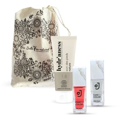 Coffret beauté naturel des pieds