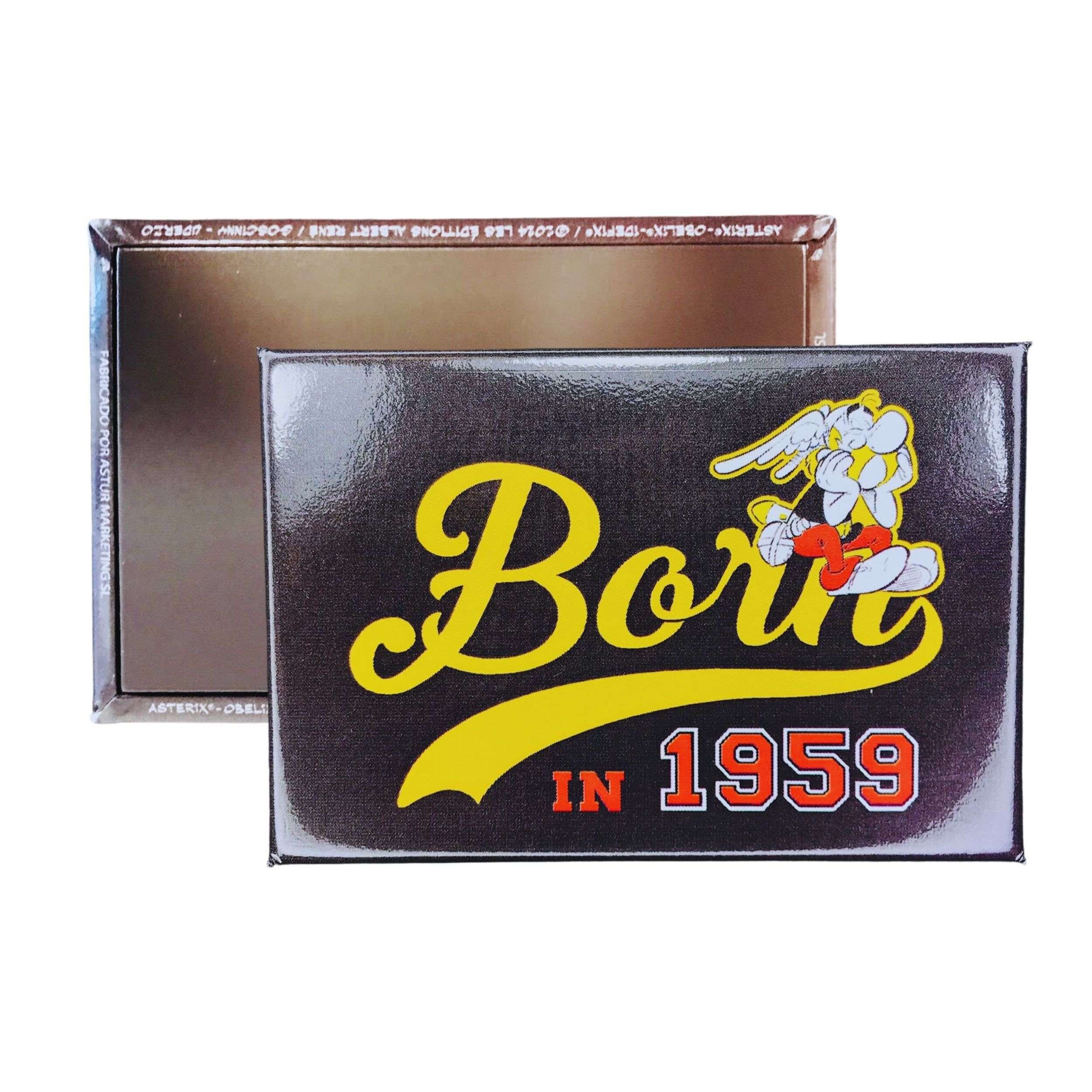 Horizontaler Magnet © Astérix - Geboren 1959 - Schwarz - C#125