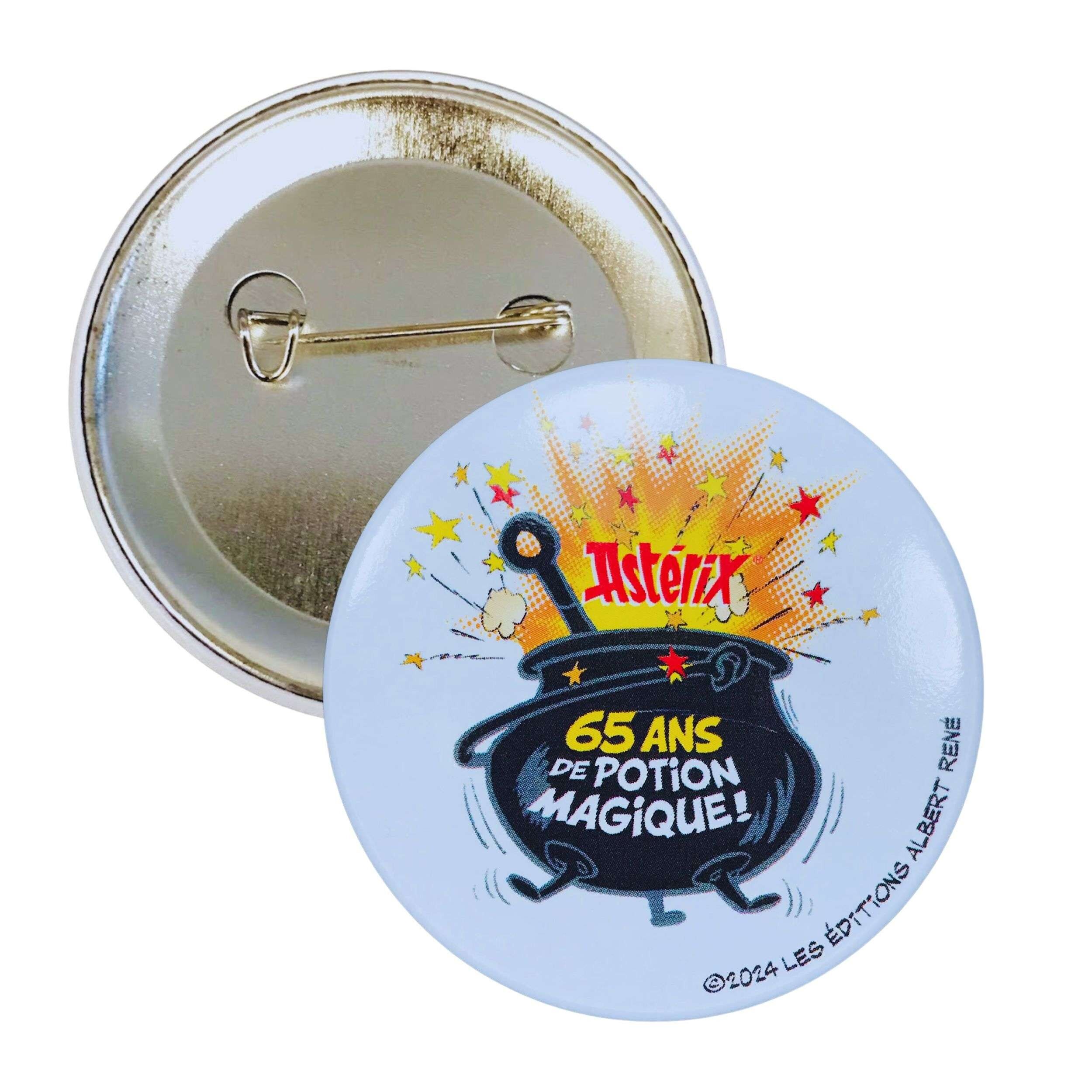 Runder Button © Asterix - 65. Jahrestag - Zaubertrank - C#48