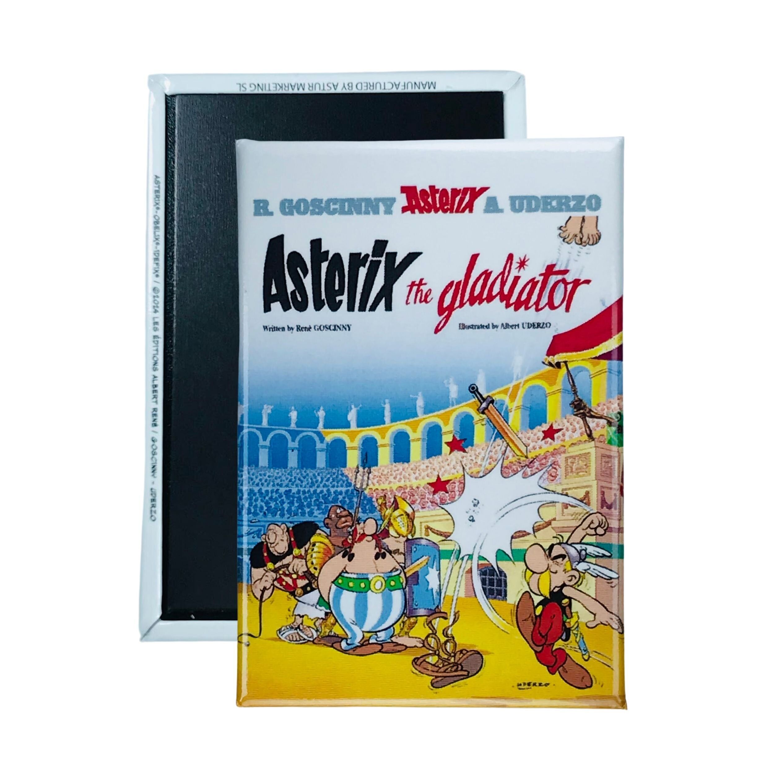 Iman © 4 - Asterix der Gladiator - Comic Cover - Englisch - A#84