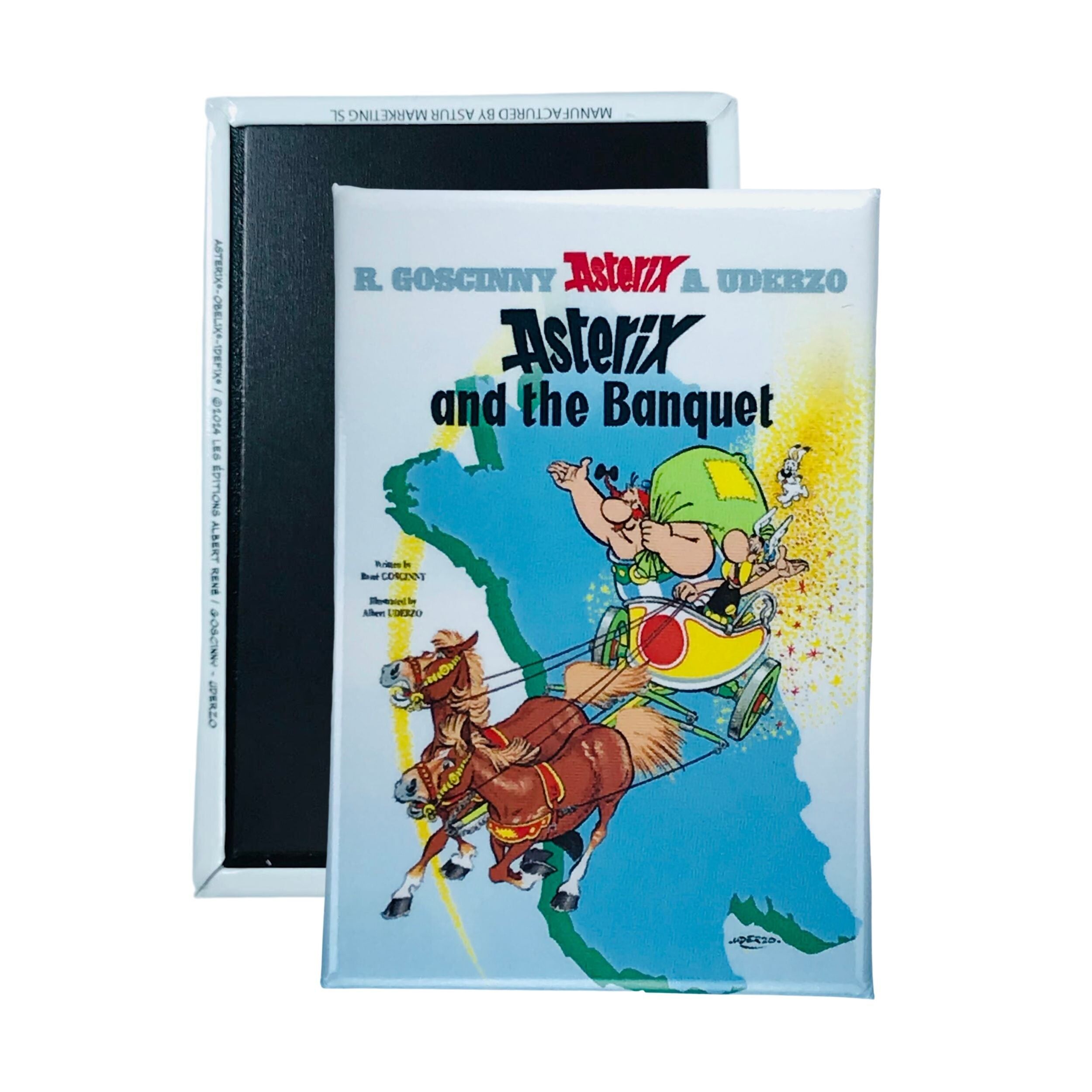 Iman © 5 - Asterix und das Bankett - Comic Cover - Englisch - A#85