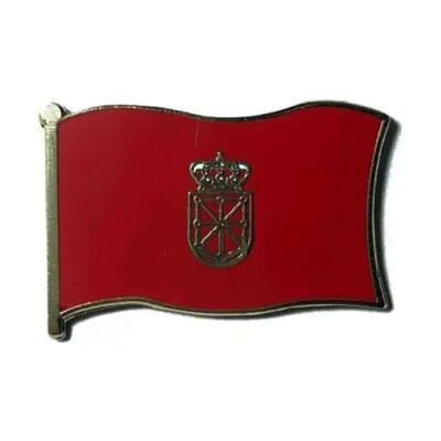Spilla - Bandiera della Comunità Autonoma di Navarra - Spagna