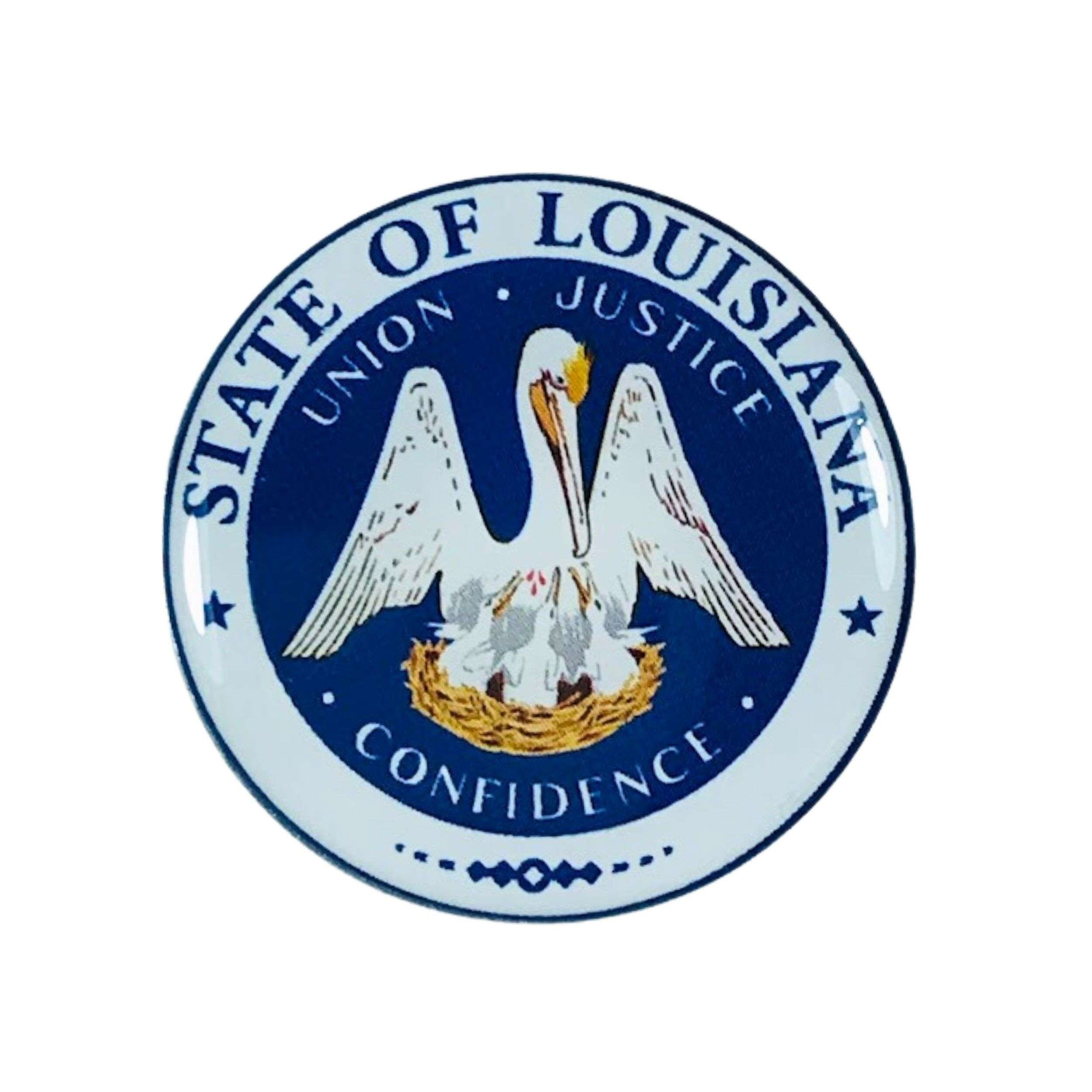 Anstecker - Louisiana State Shield - USA