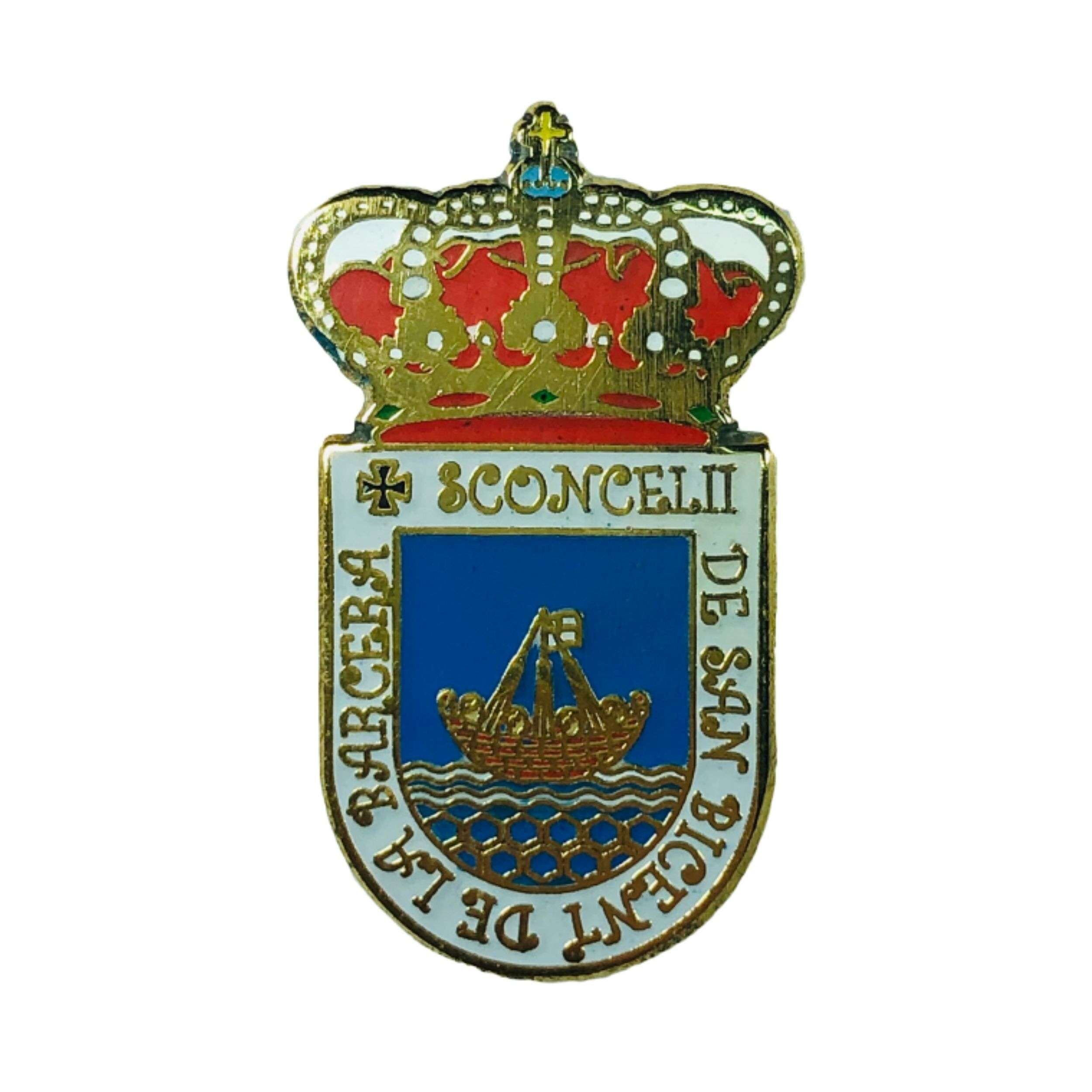 Pin - Escudo San Vicente de La Barquera - Cantabria - España