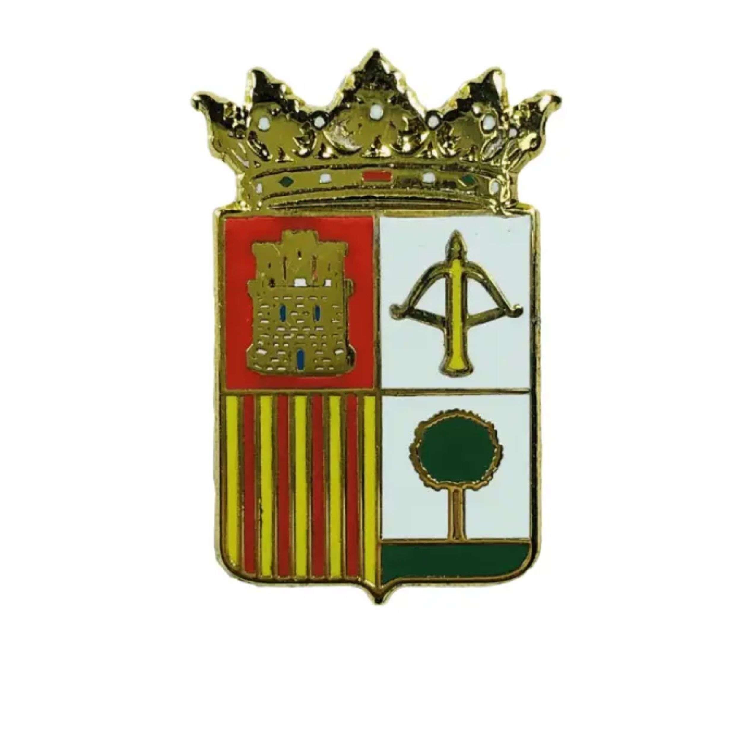 Anstecknadel - Wappen von Torralba de Aragon - Huesca - Spanien