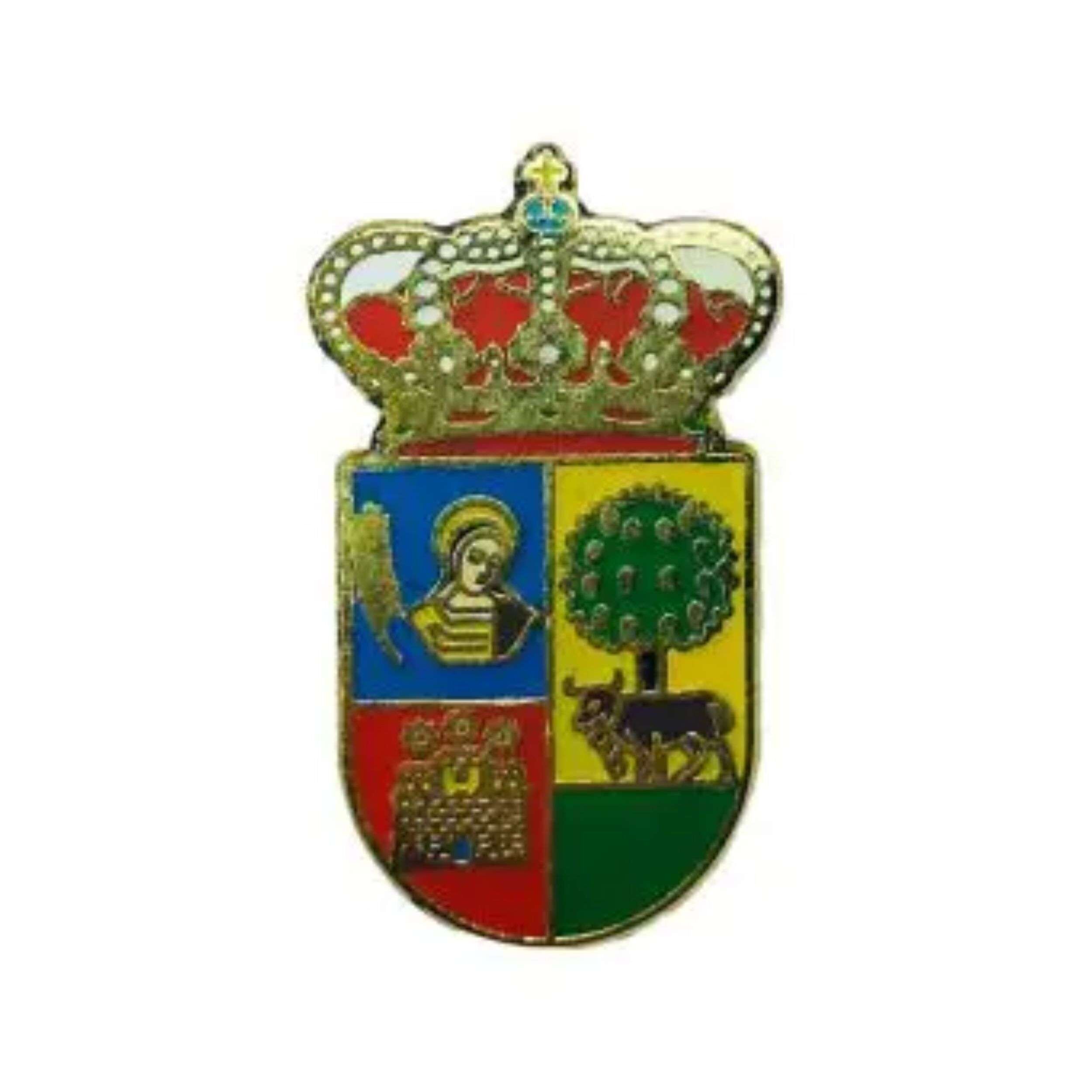 Anstecknadel – Wappen von Alfoz de Santa Gadea – Burgos – Spanien