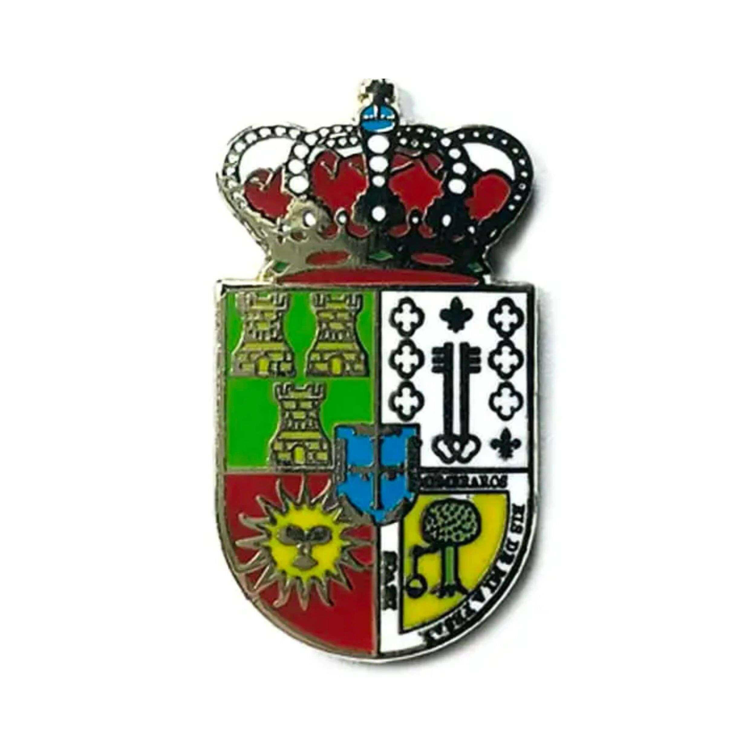 Anstecker - Wappen des Aller-Rates - Asturien - Spanien