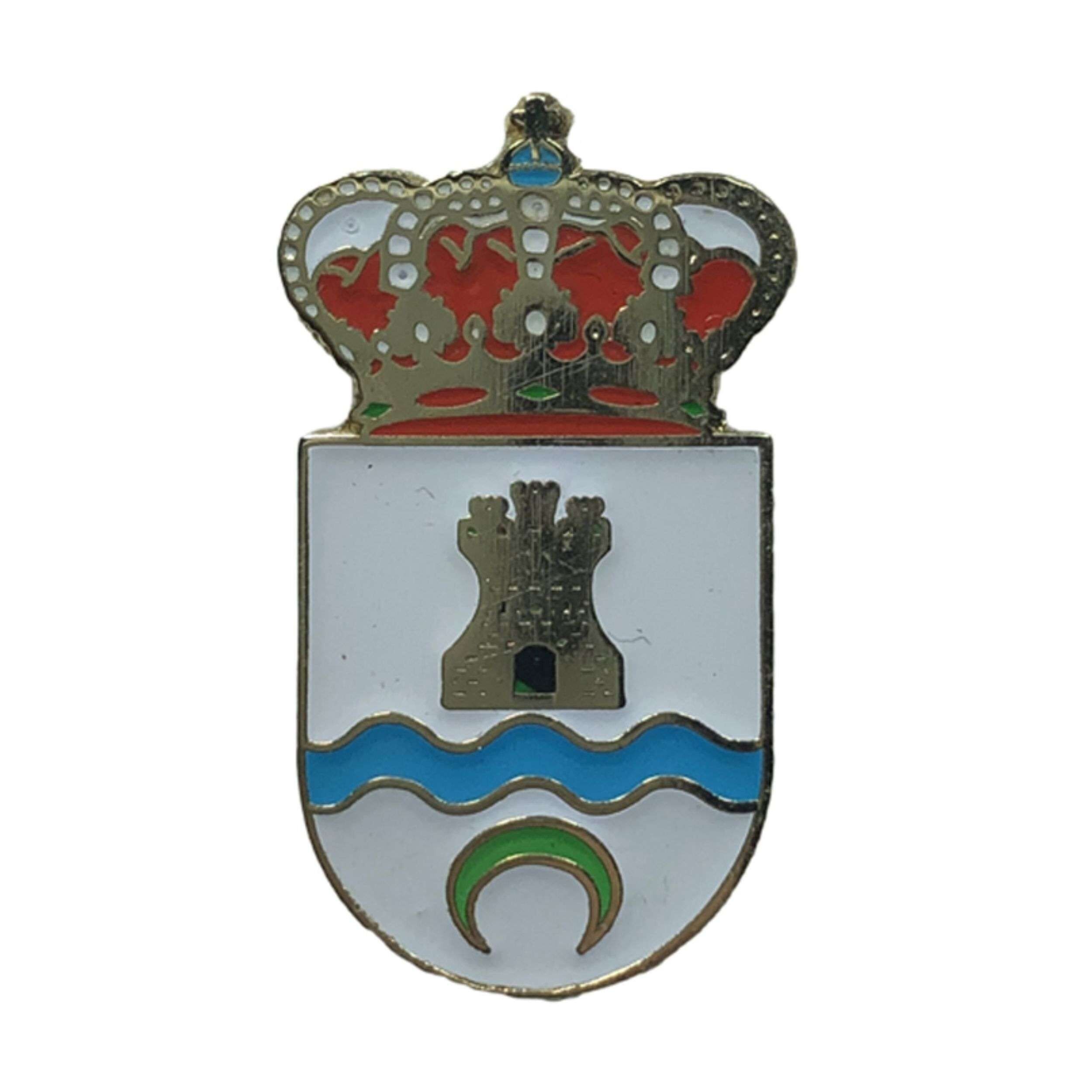 Anstecknadel - Wappen von Albarreal del Tajo - Toledo - Spanien