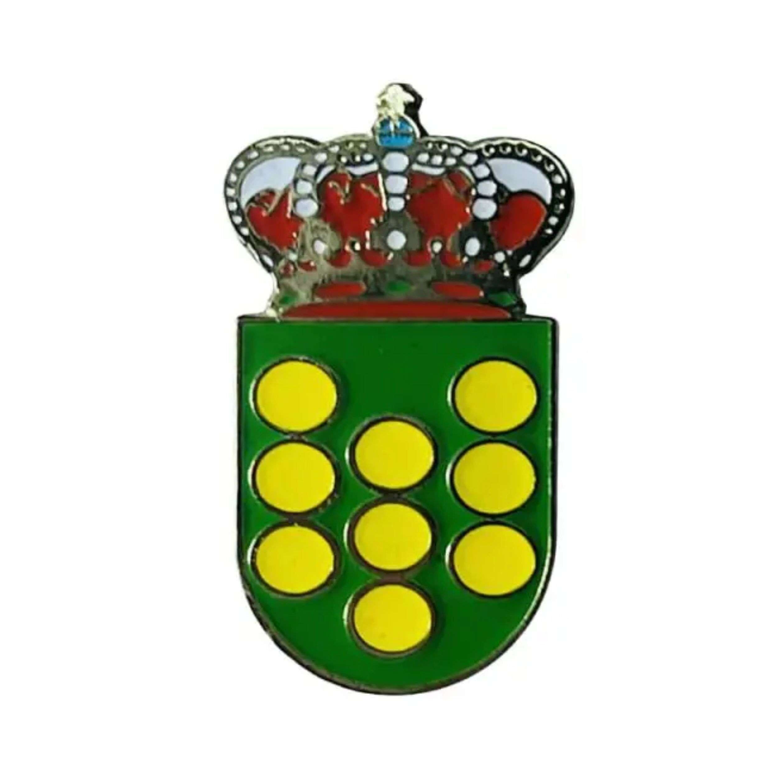 Anstecknadel - Schild La Redondela - Huelva - Spanien