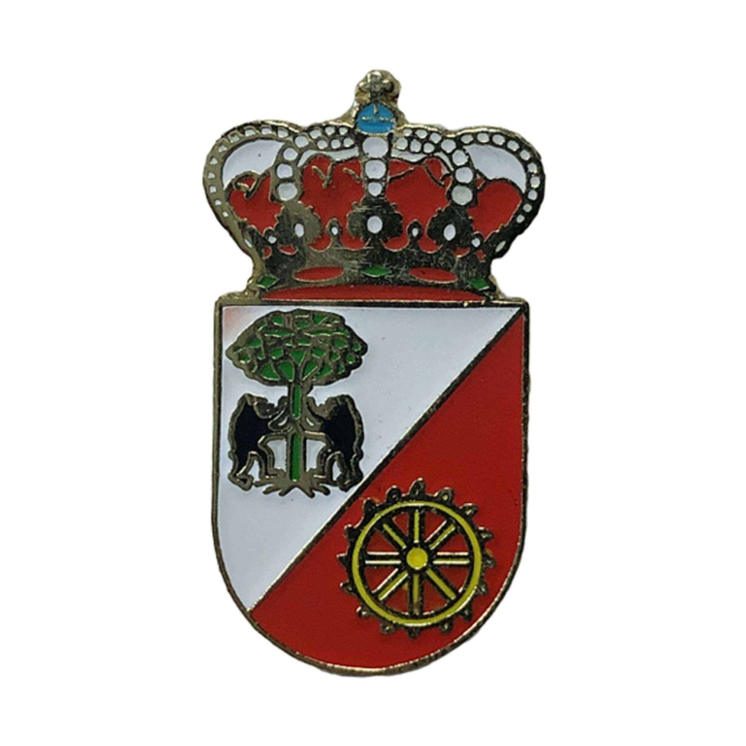 Anstecknadel - Wappen von Alcollarín - Cáceres - Spanien