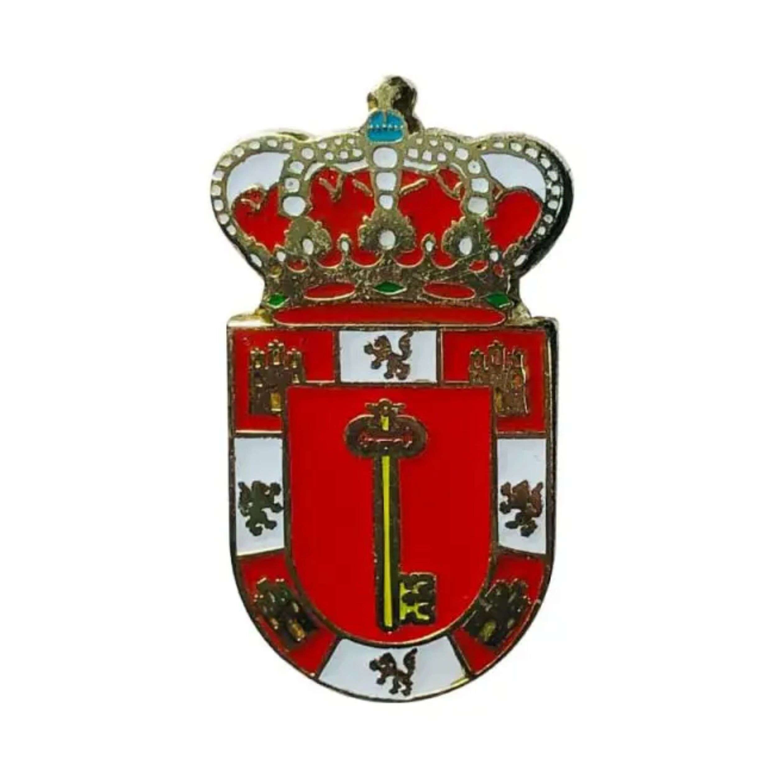 Anstecknadel - Wappen von Alcalá La Real - Jaén - Spanien