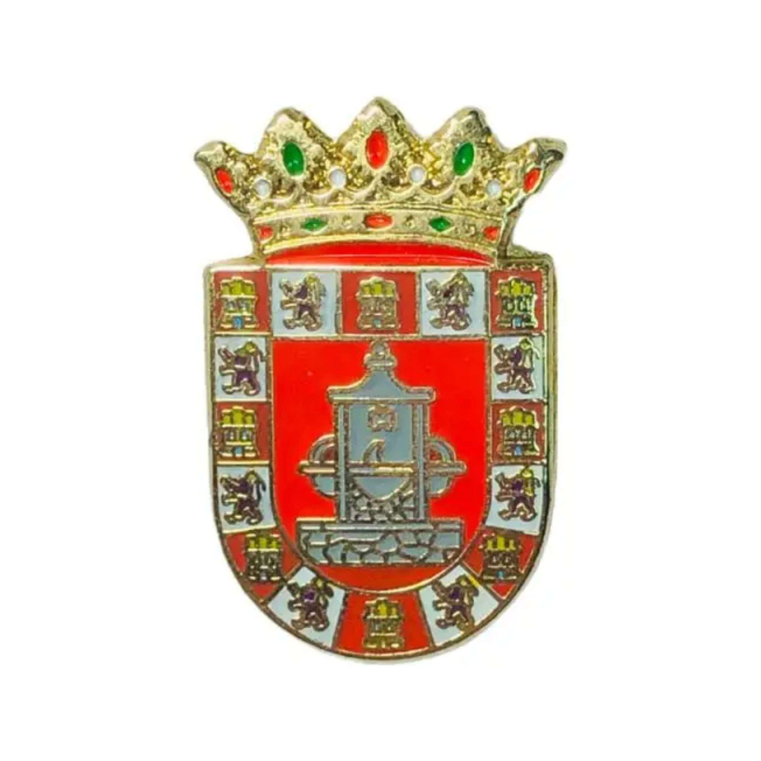Pin - Wappen von Fuencarral, Altes Rathaus - Madrid - Spanien
