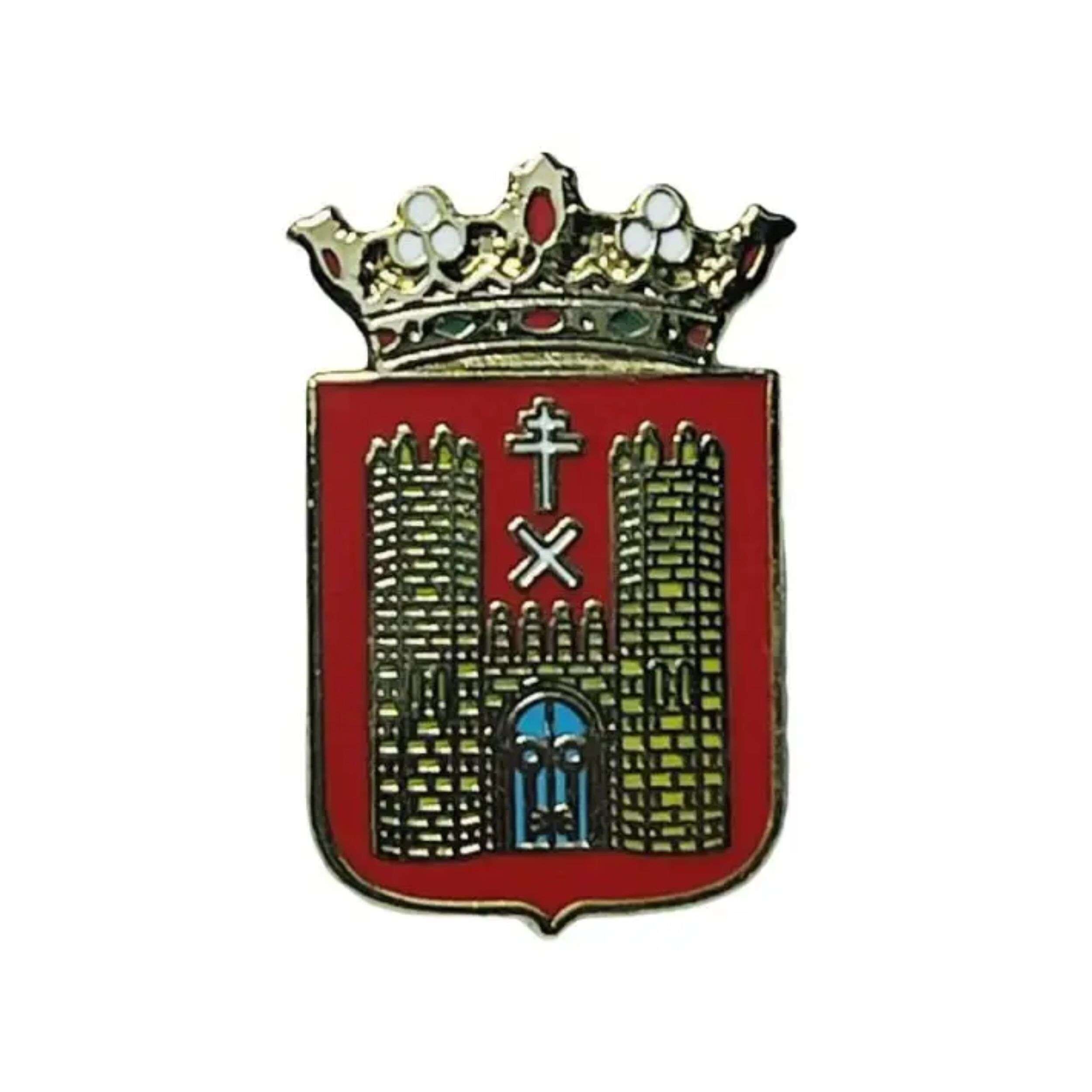 Anstecknadel - Baeza-Schild - Jaen - Spanien