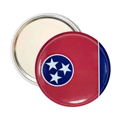 Espejo Bolsillo - Bandera Estado Tennessee - USA