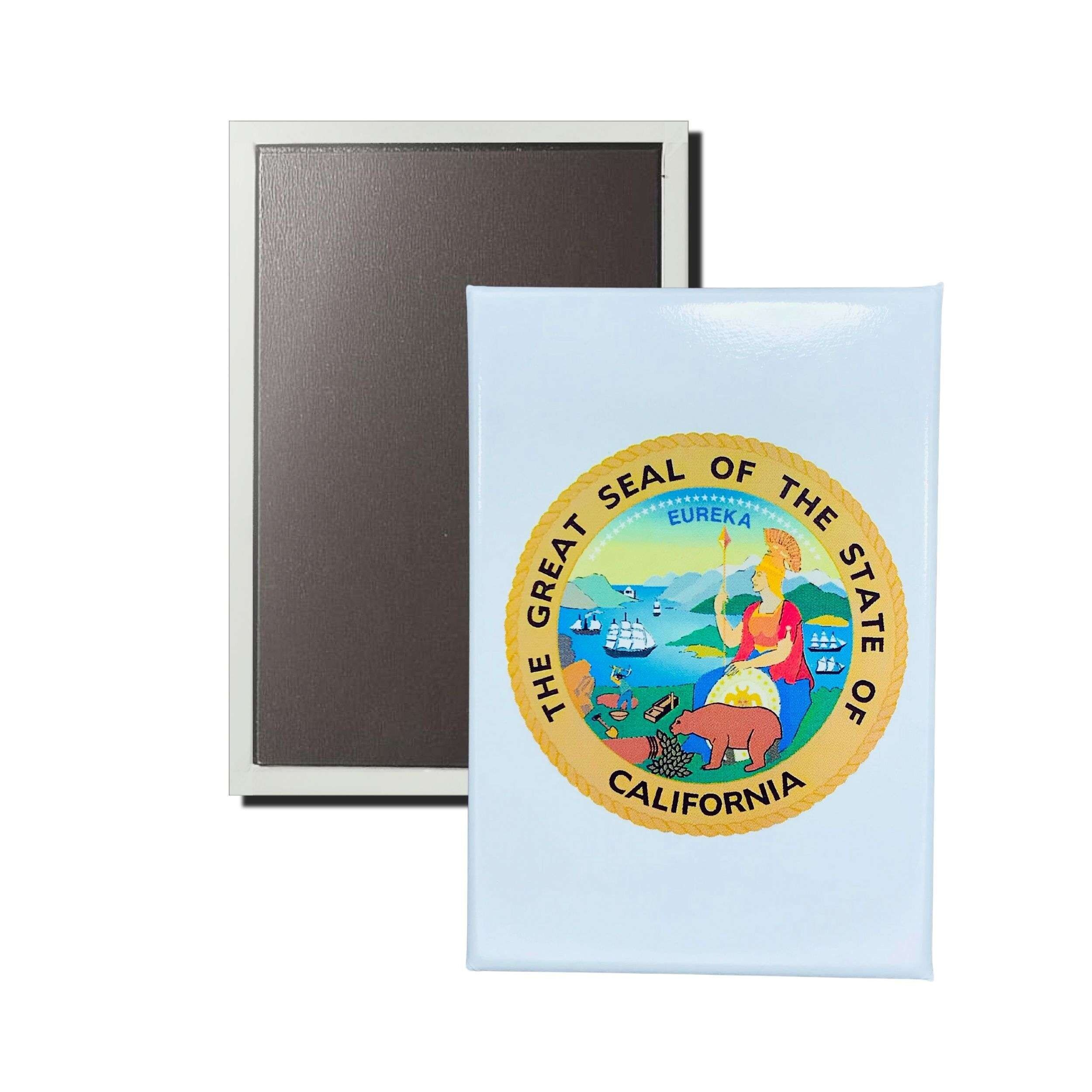 Vertikaler Magnet - California State Shield - USA