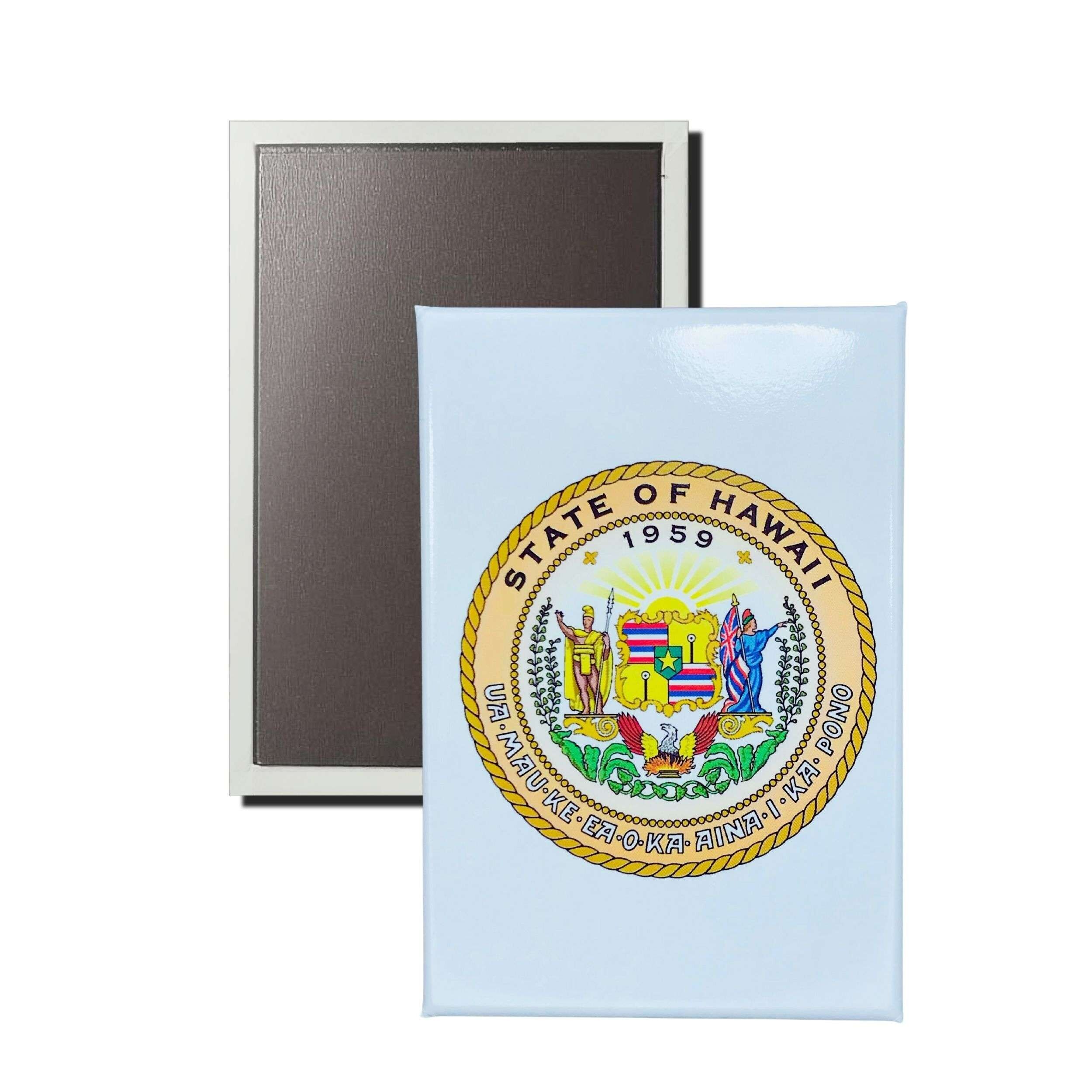 Vertikaler Magnet - Hawaii State Shield - USA