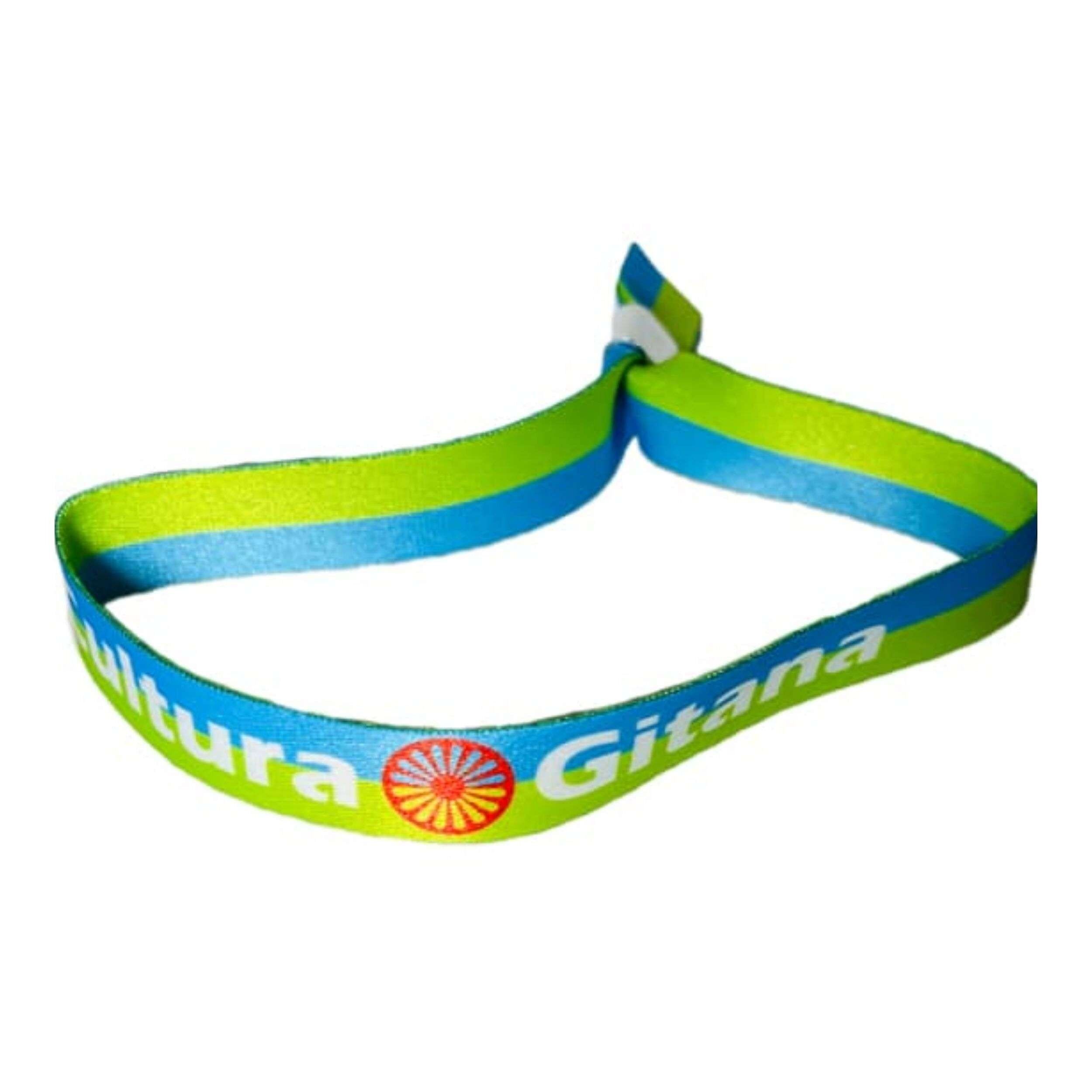 Pulsera - Cultura Gitana - Bandera Pueblo Gitano - P113
