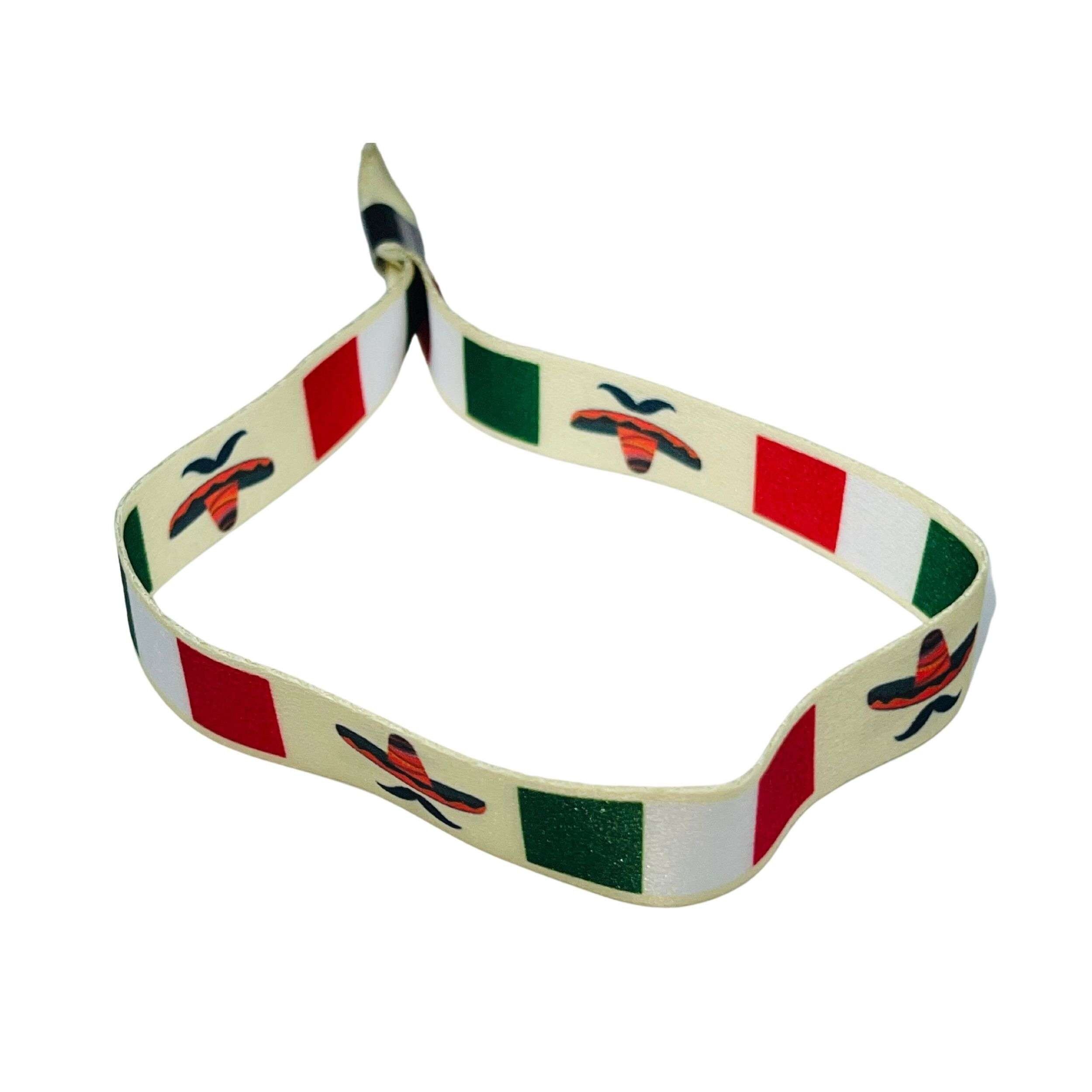 Pulsera – Sombrero Bandera México - P1760