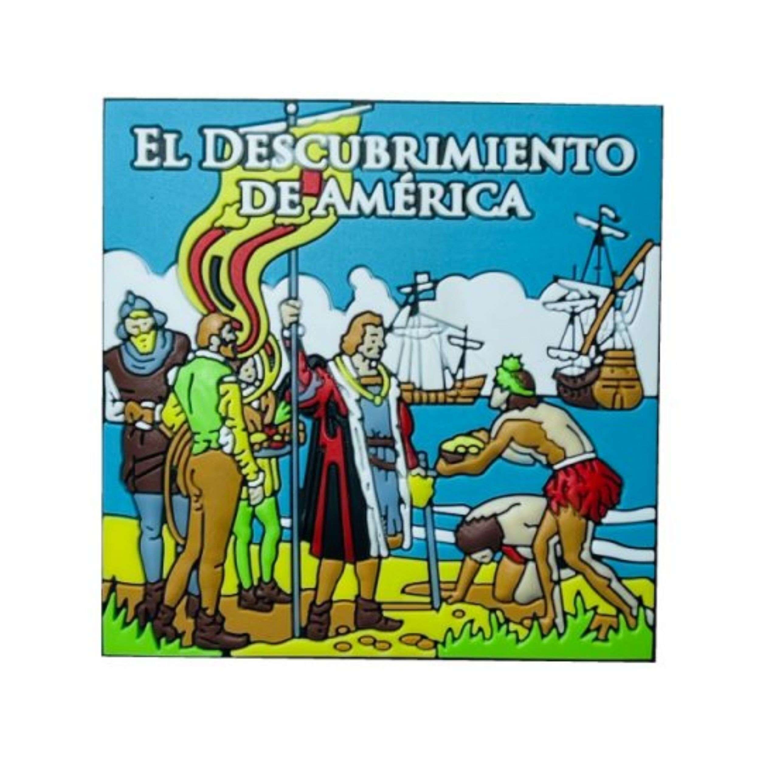 PVC-Magnet - Die Entdeckung Amerikas durch Christoph Kolumbus – M117