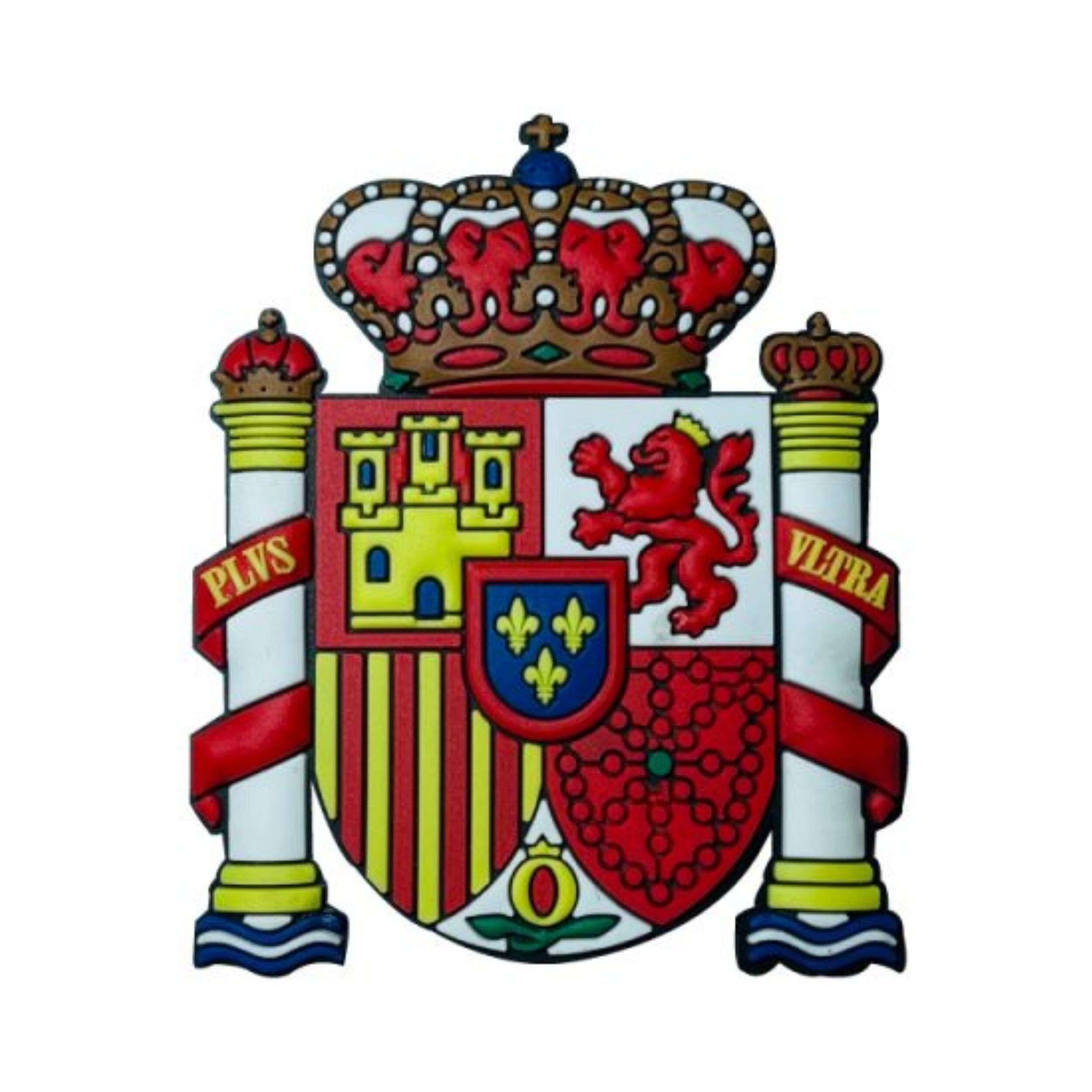 PVC-Magnet - Wappen von Spanien – M102