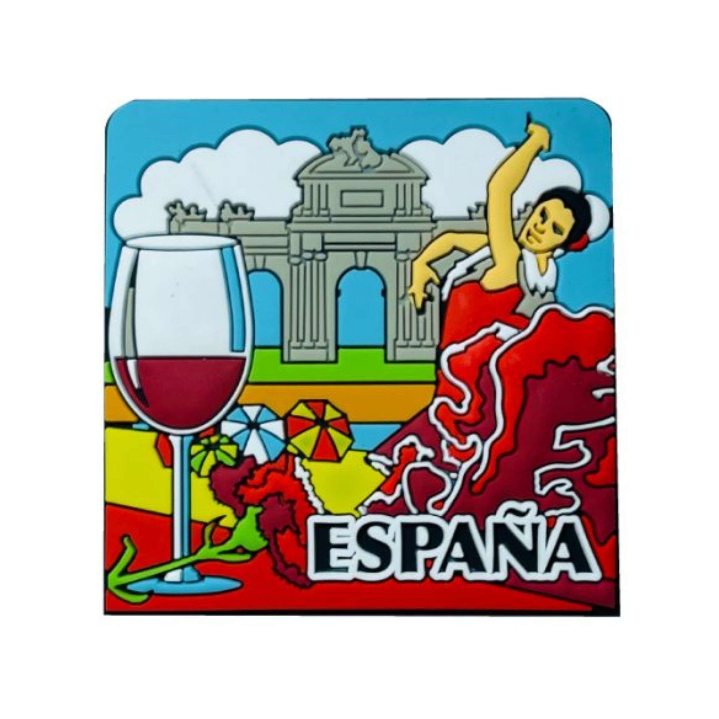 PVC-Magnet - Flamenco-Tourismus Spanien – M122