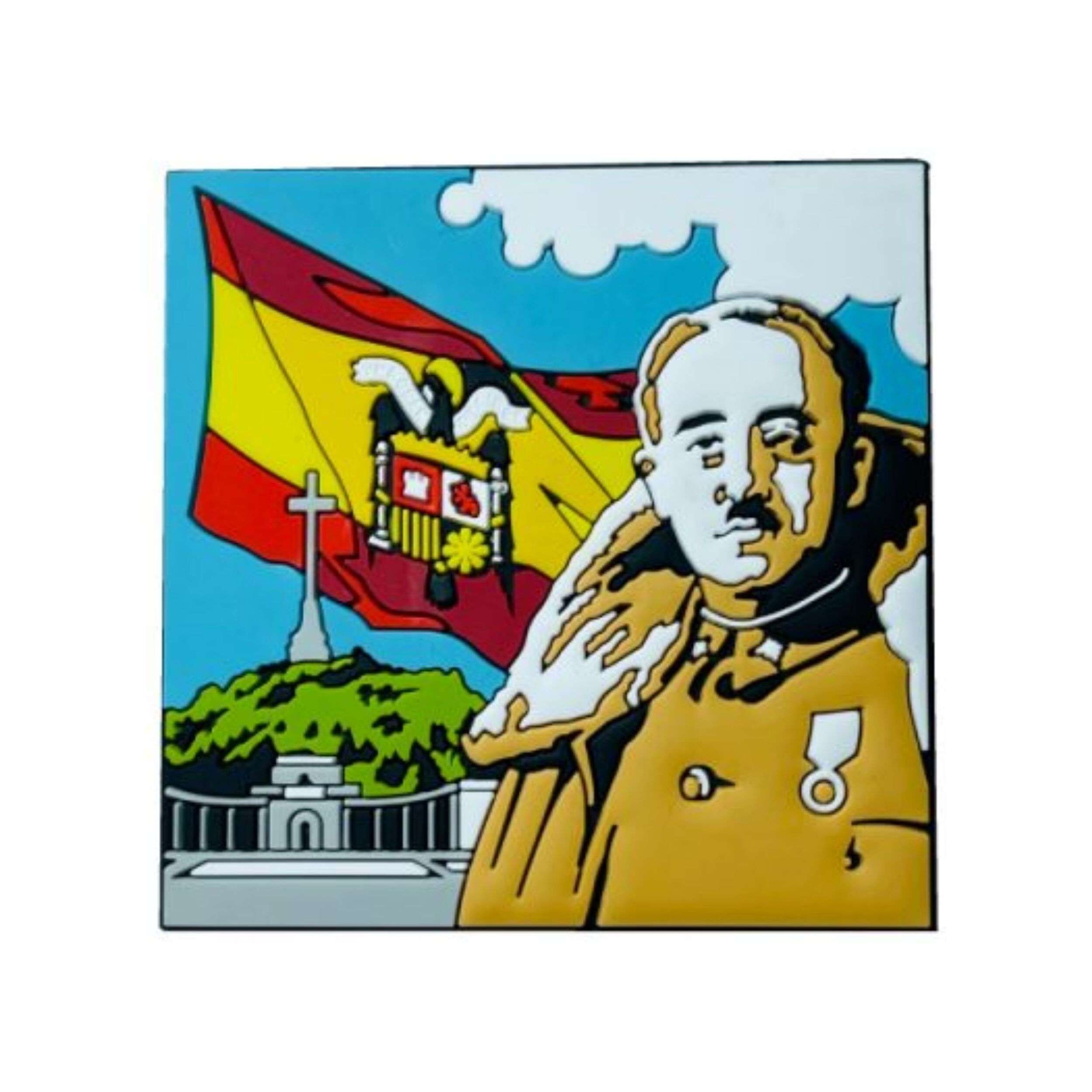 PVC-Magnet - Franco-Tal der Gefallenen, Spanien – M141