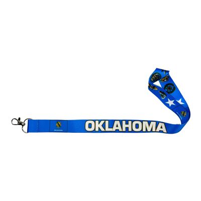 Laccetto da collo - Bandiera dello Stato dell'Oklahoma - USA - L108