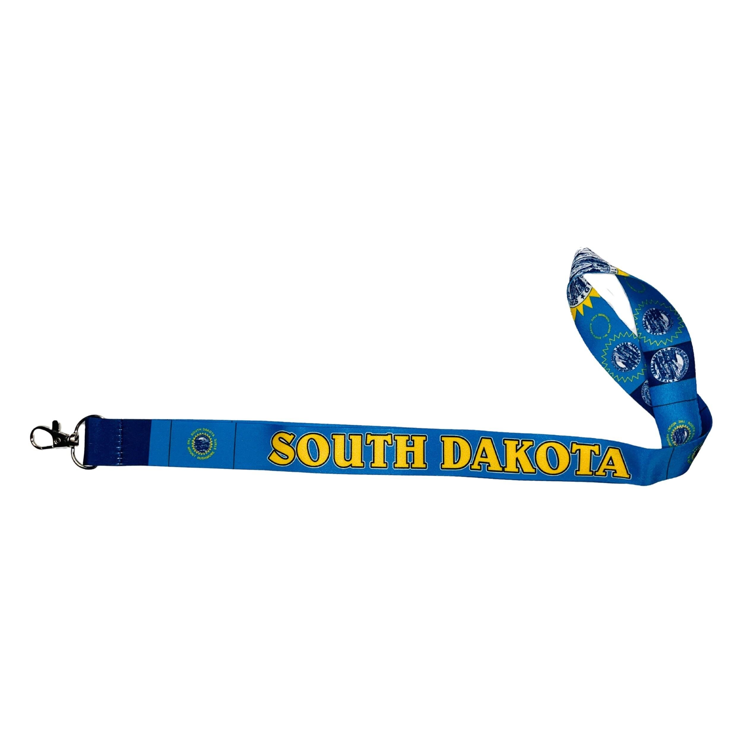 Lanyard - Cinta Cuello - Bandera Estado South Dakota - USA - L095