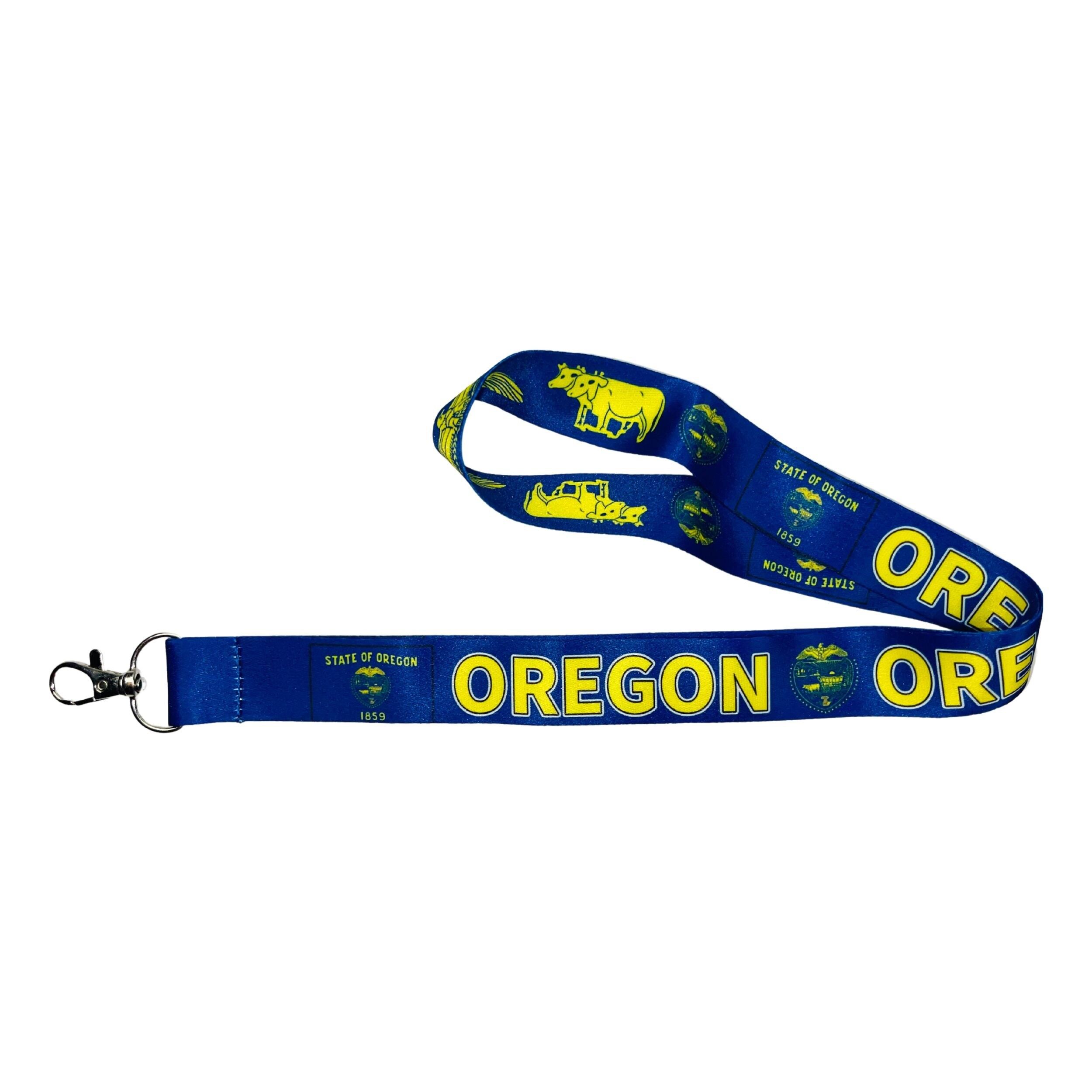 Lanyard - Cinta Cuello - Bandera Estado Oregon - USA - L109