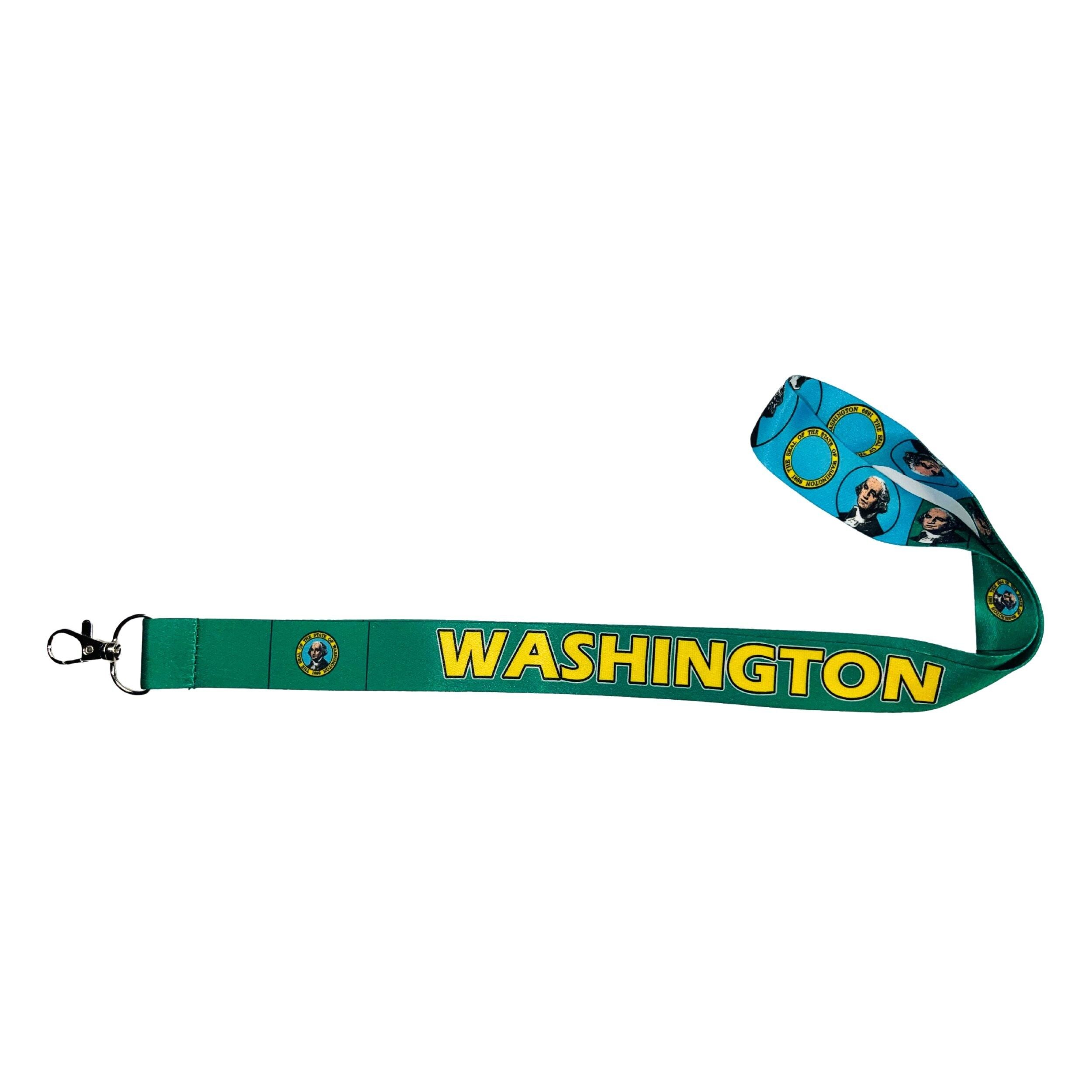 Lanyard - Cinta Cuello - Bandera Estado Washington - USA - L101