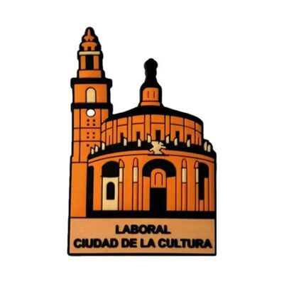 PVC-Magnet – Laboral Kulturstadt Gijon Asturias – M037