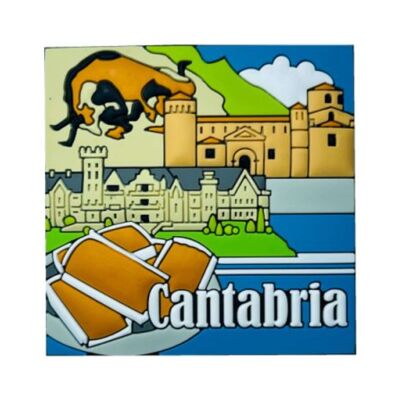 PVC-Magnet - Sobaos Architektur Tourismus Kantabrien – M113
