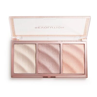 MUR Revolution Precious Stone Highlighter Palette Rose Quartz