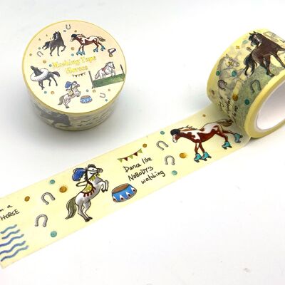 Horses  Masking Tape / Washi Tape