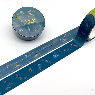 Swimmer masking tape / washi tape