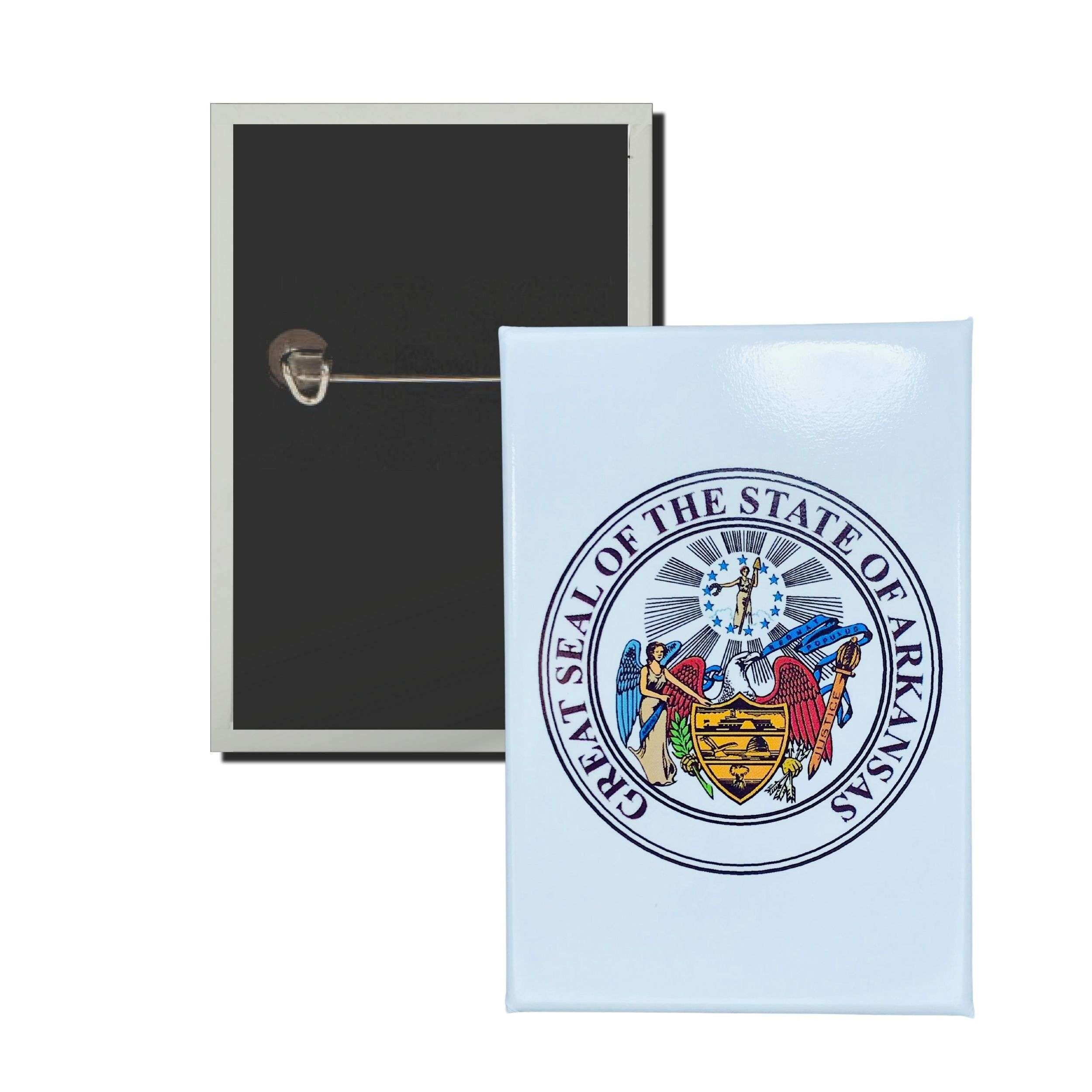 Plaque verticale - Bouclier de l'État de l'Arkansas - États-Unis