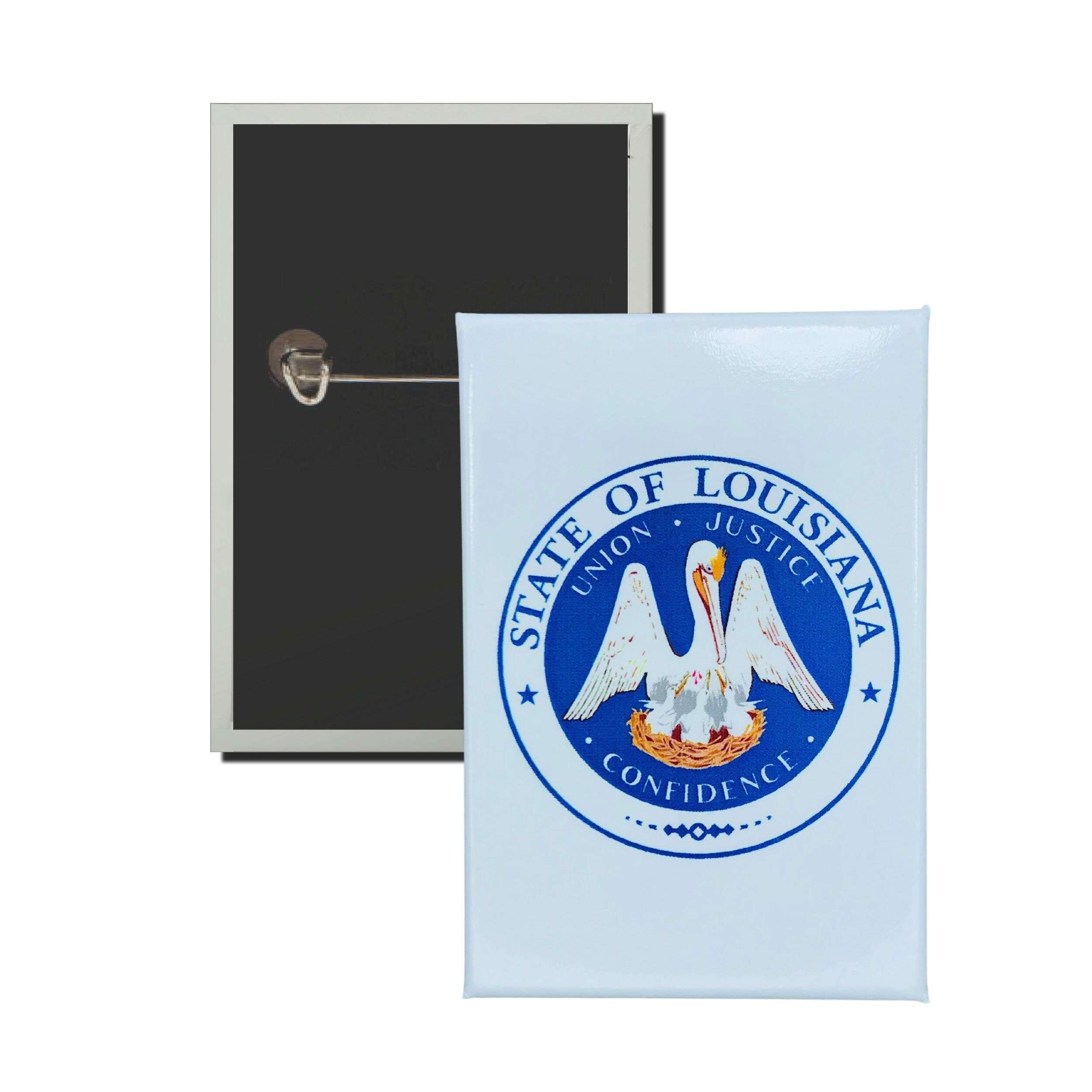 Plaque verticale - Bouclier de l'État de Louisiane - États-Unis
