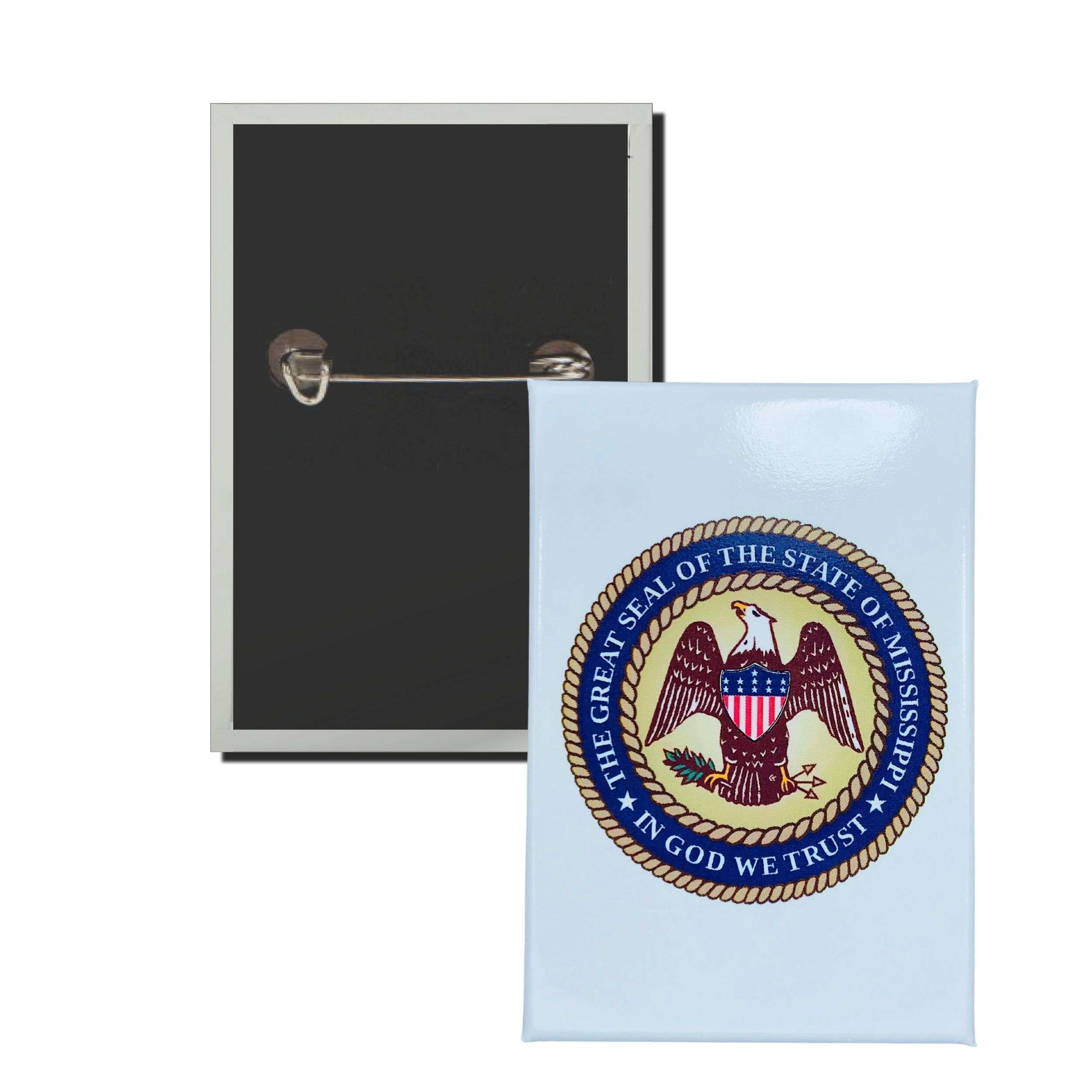 Insigne vertical - Mississippi State Shield - États-Unis