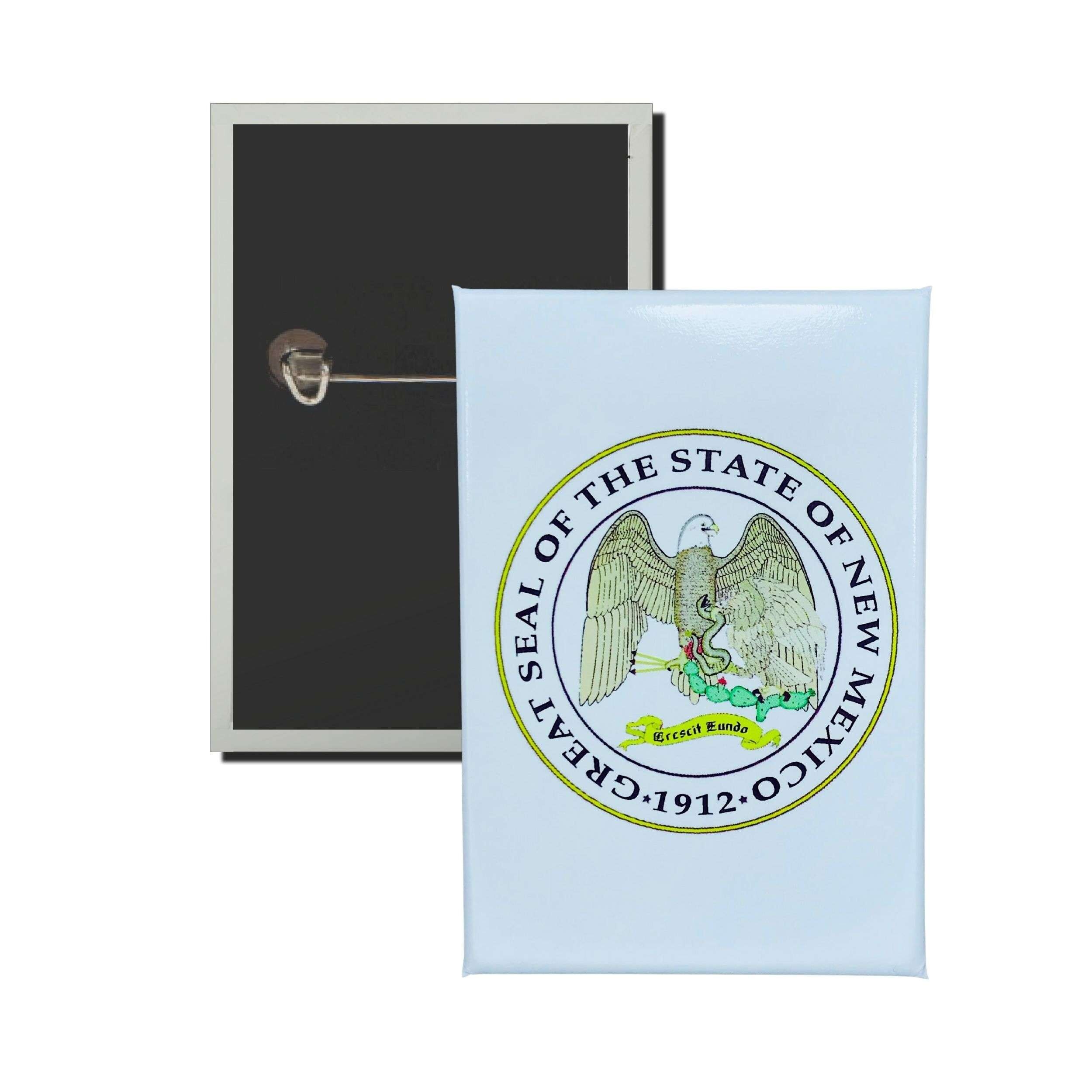 Plaque verticale - Bouclier de l'État du Nouveau-Mexique - États-Unis