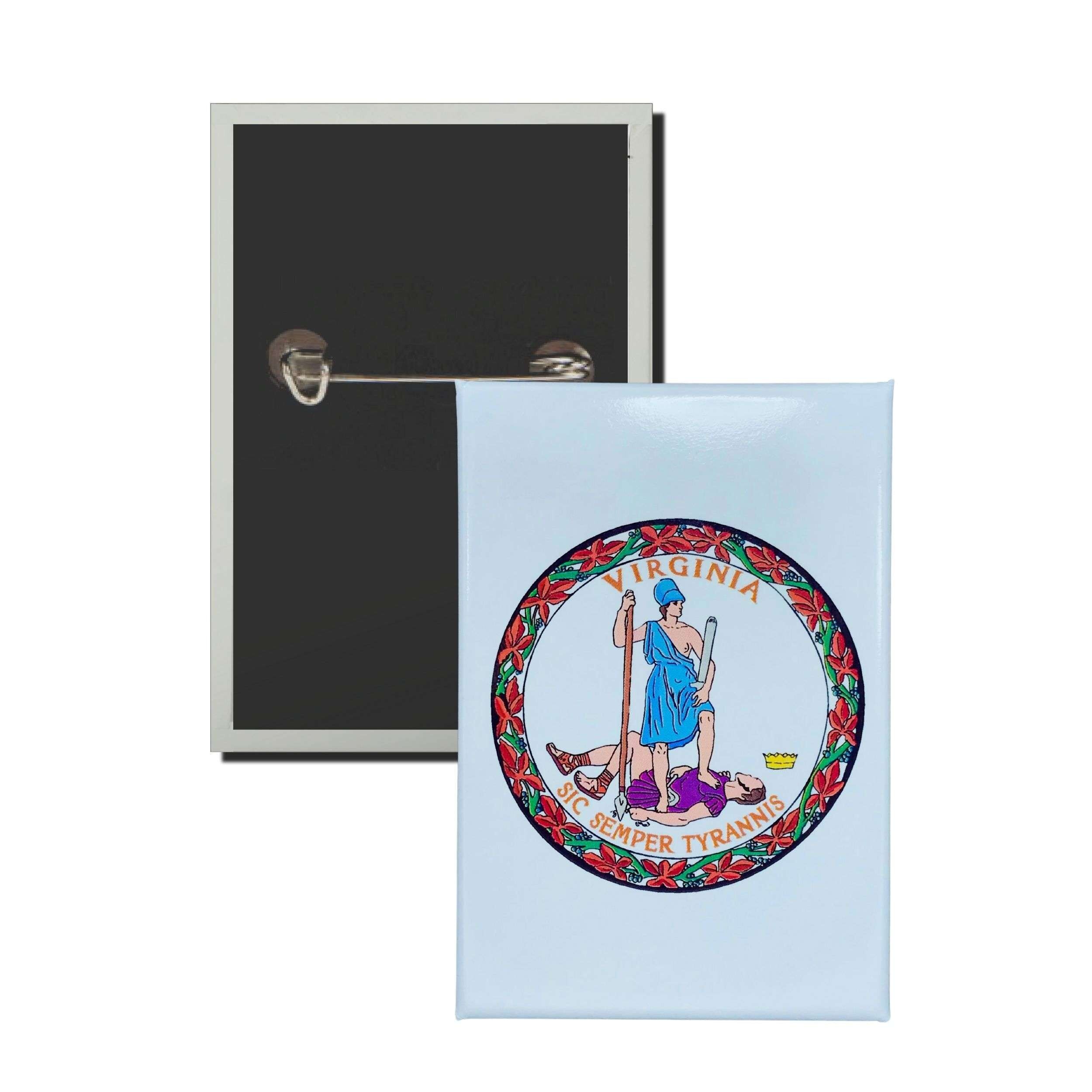 Chapa Vertical - Escudo Estado Washington - USA